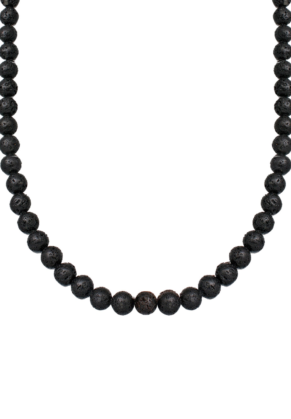 Elli Silberkette »Halskette Lava Perlen 925 Sterling Silber«