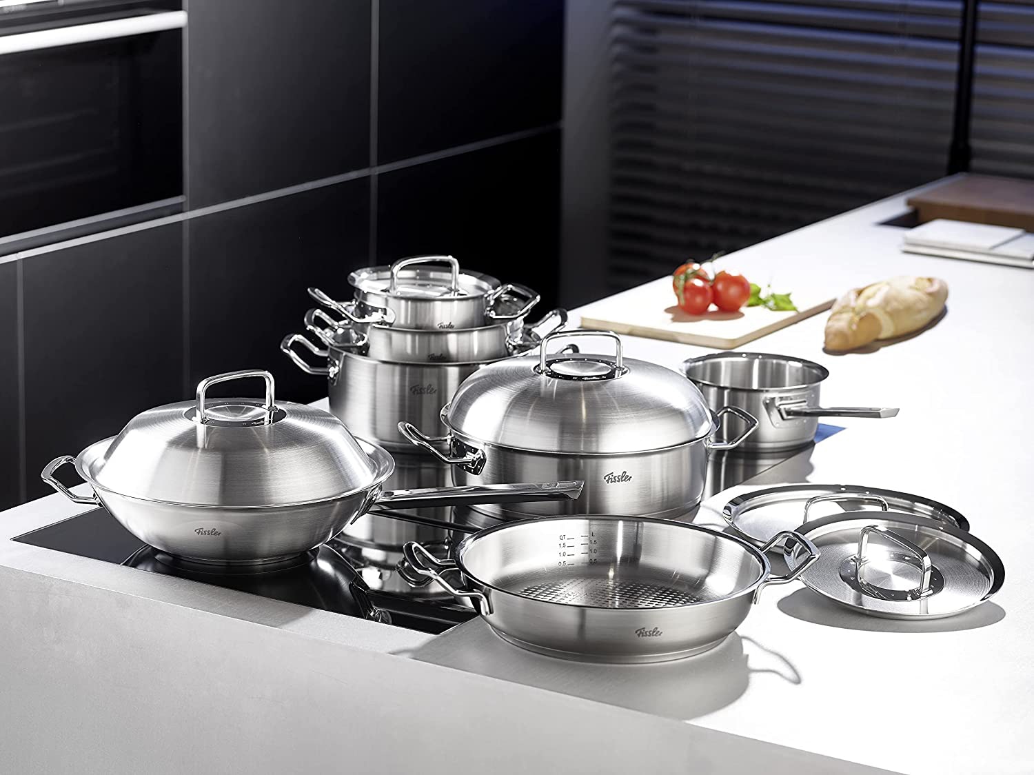 Fissler Kochtopf »ORIGINAL-PROFI COLLECTION®« 3 Stk. tlg. Edelstahl 18/10