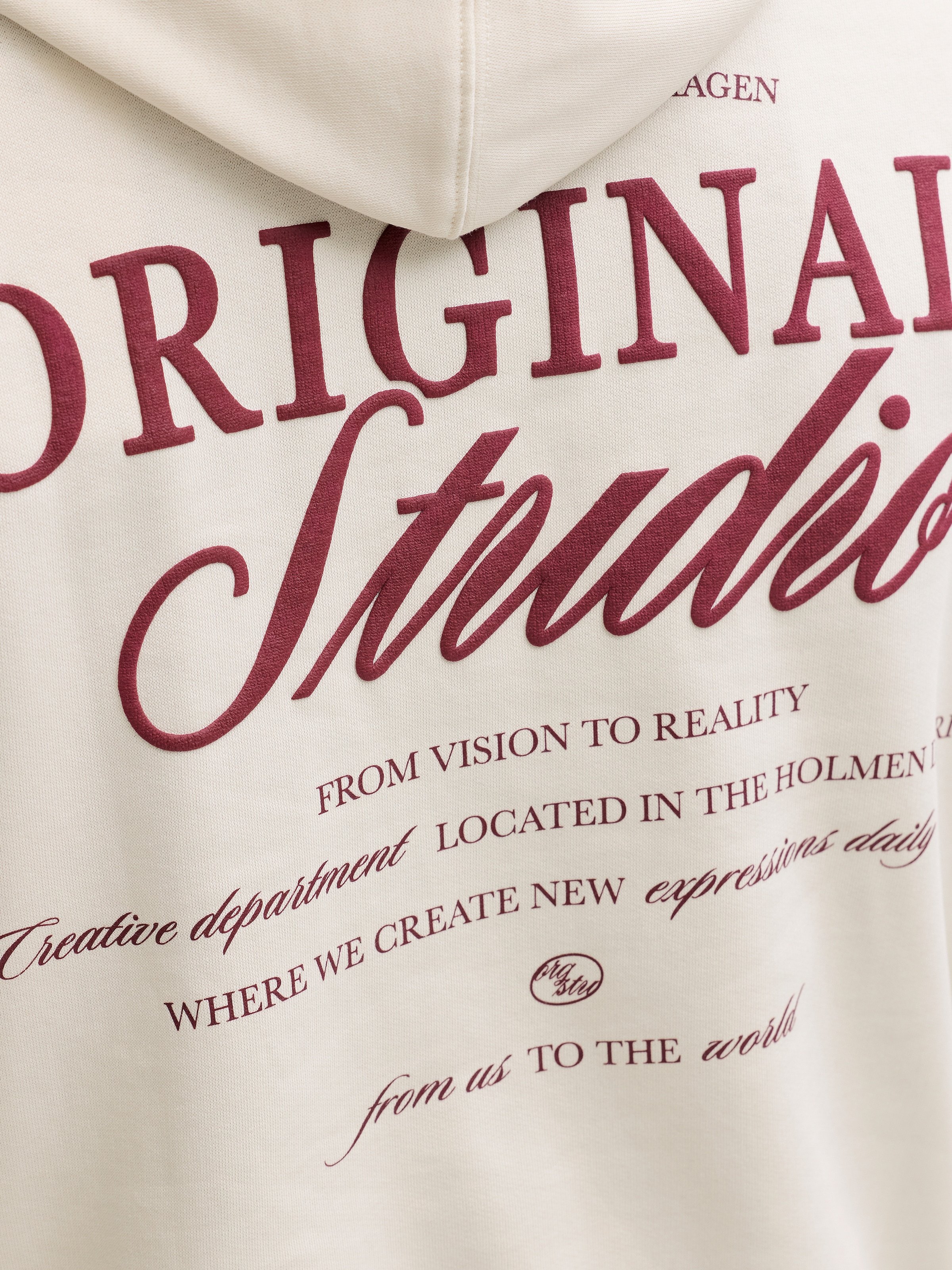 Jack & Jones Kapuzensweatshirt »JORNORREBRO TYPO BACK SWEAT HOOD SN«, mit Print
