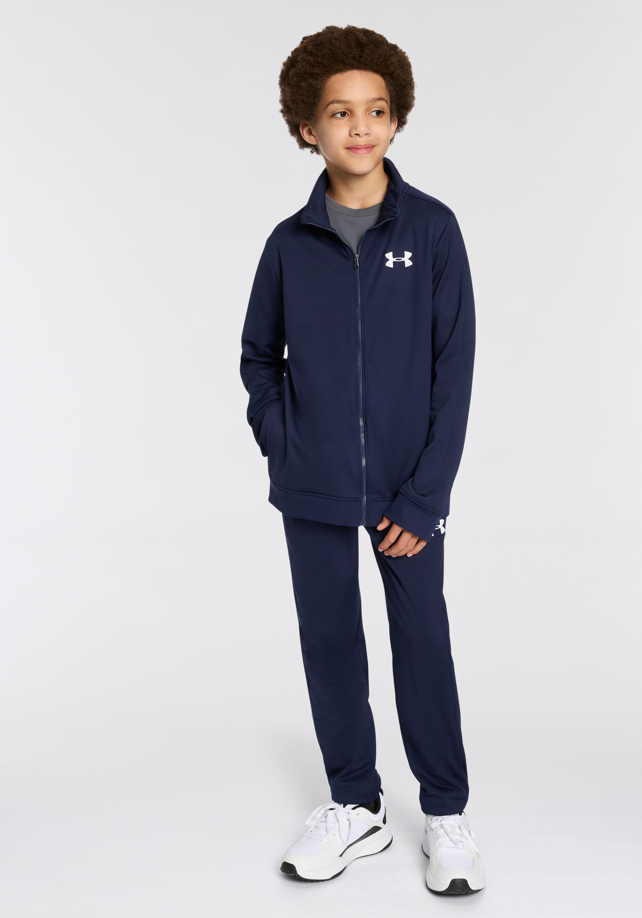 Under Armour® Trainingsanzug »UA RIVAL KNIT TRACK SUIT«, (1 tlg.), Für Kinder - Material innen weich angeraut