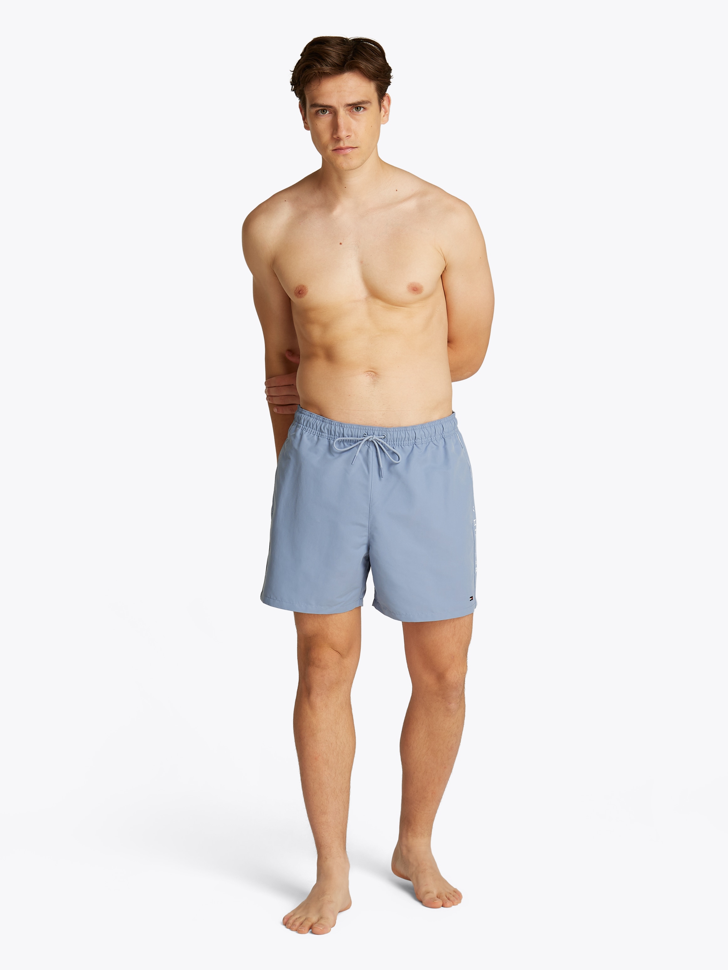 Tommy Hilfiger Swimwear Badeshorts »MEDIUM DRAWSTRING TAPE«, mit Logo-Band