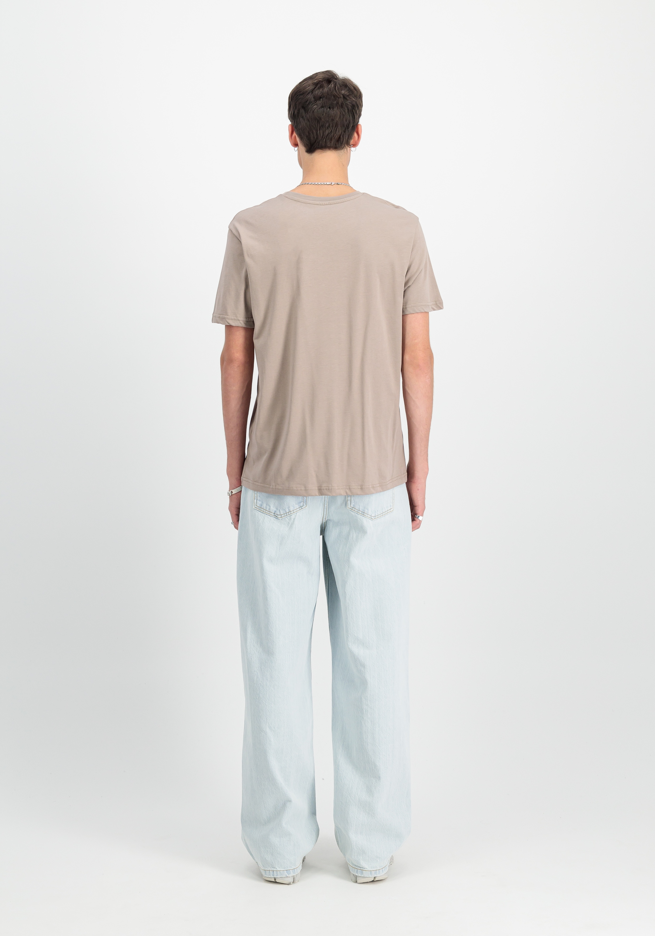 Alpha Industries Rundhalsshirt »BASIC T SMALL LOGO« Baumwolle, regular fit
