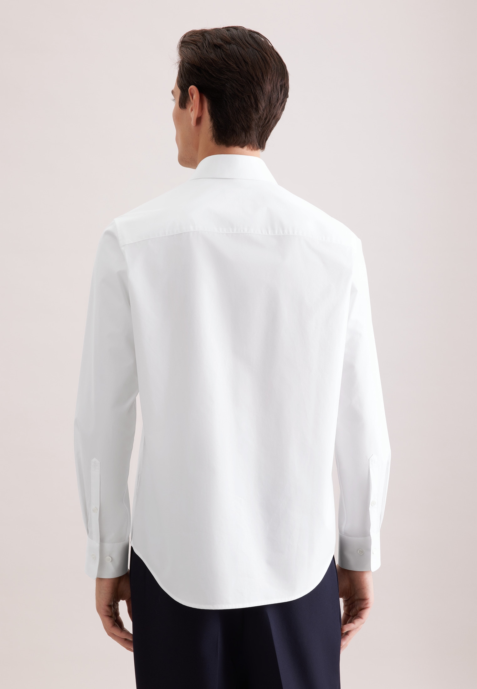 seidensticker Businesshemd »Schwarze Rose« Straight 1/1 Kentkragen Uni