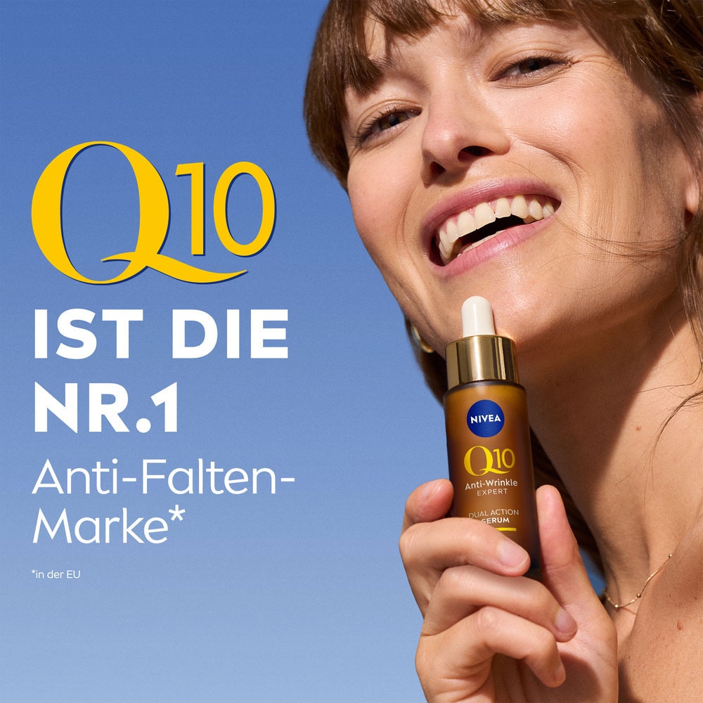 Nivea Gesichtsserum »Q10 Anti-Falten EXPERTE Dual Action Serum«