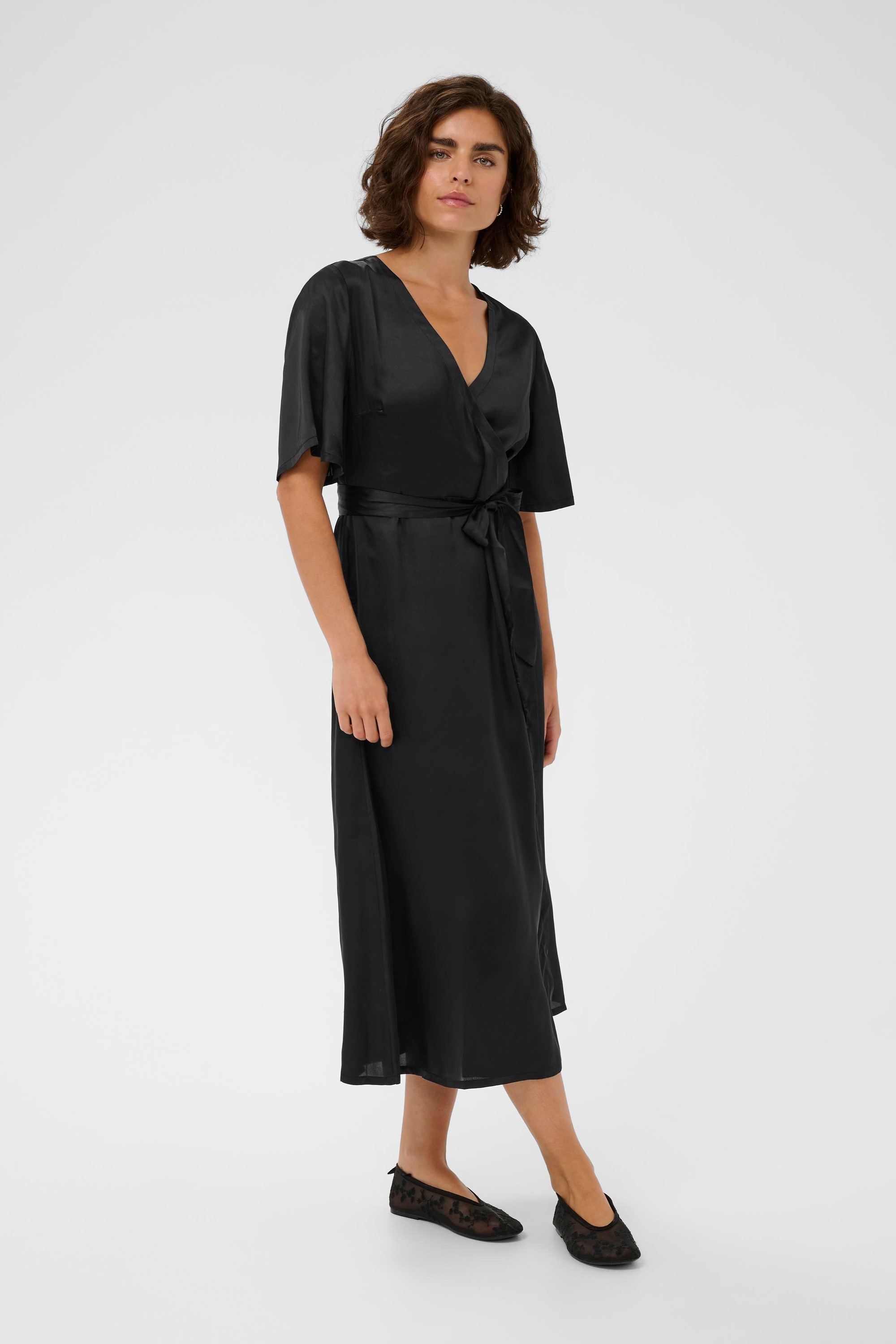 KAFFE Midikleid »Kleid KAamara«