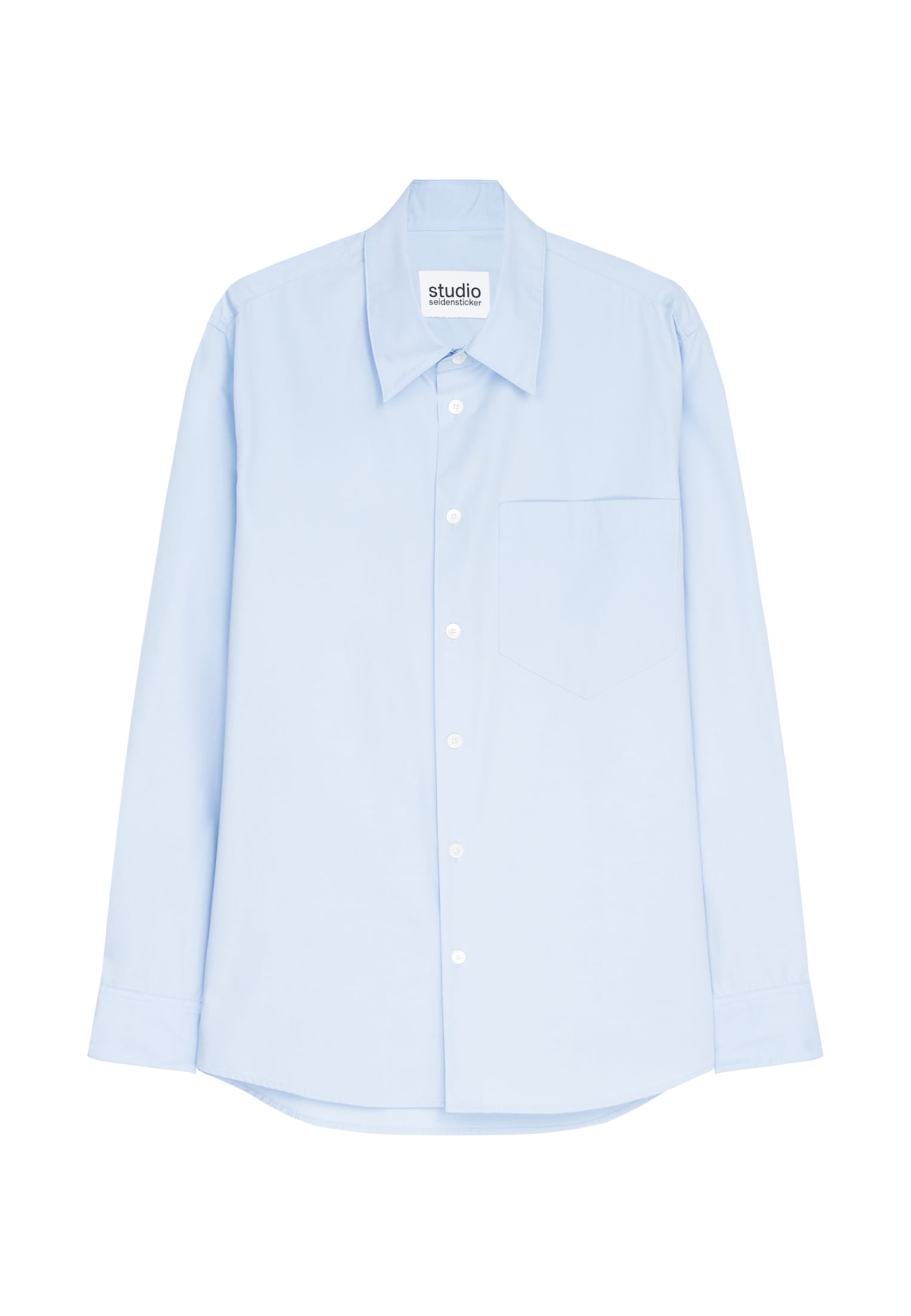 studio seidensticker Businesshemd »Studio« Regular Langarm Kentkragen Uni