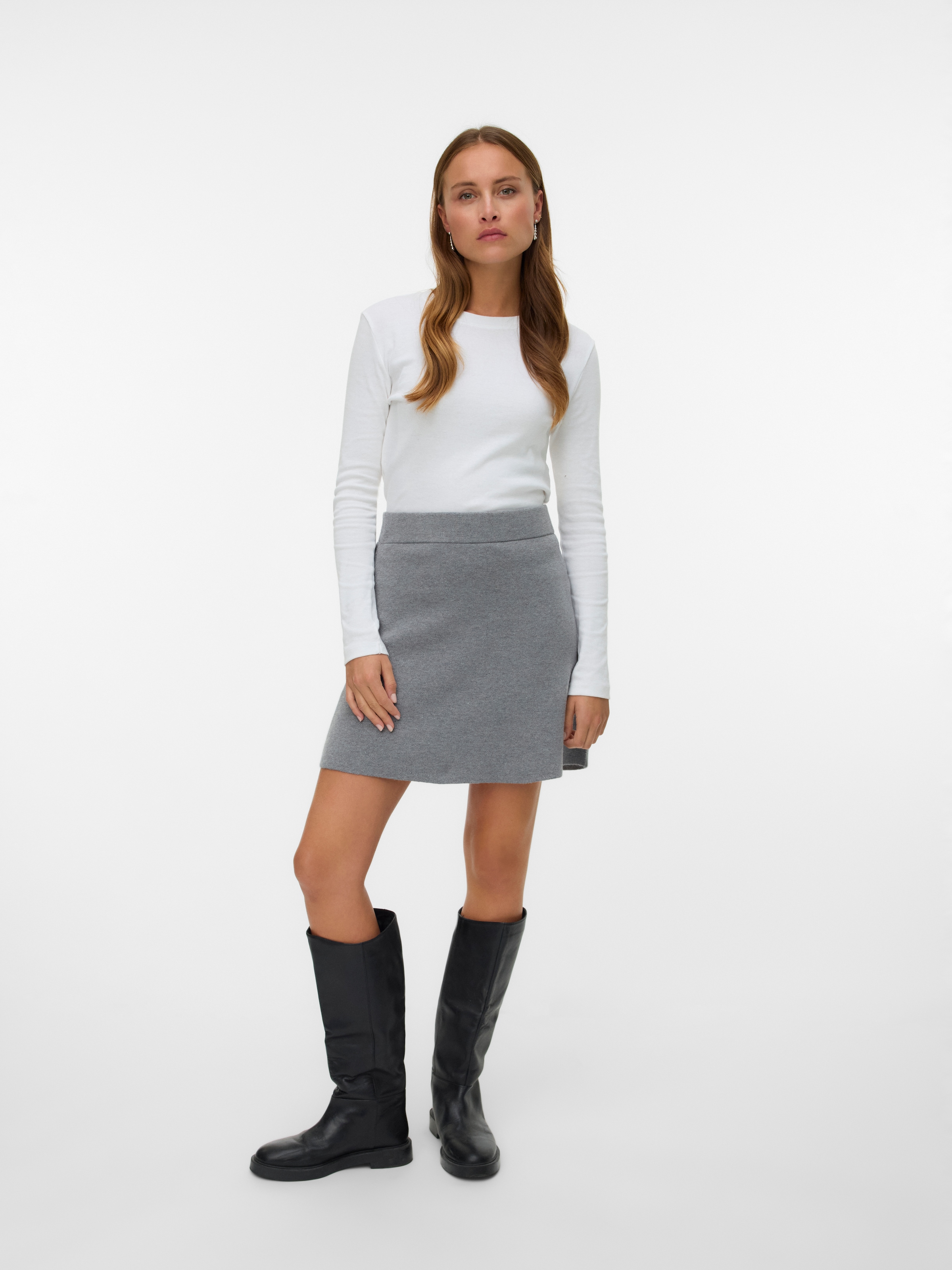 Vero Moda Minirock »VMSABA NW SKATER SKIRT GA NOOS«