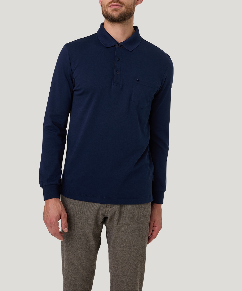 Langarm-Poloshirt »1/1 PoloKN«