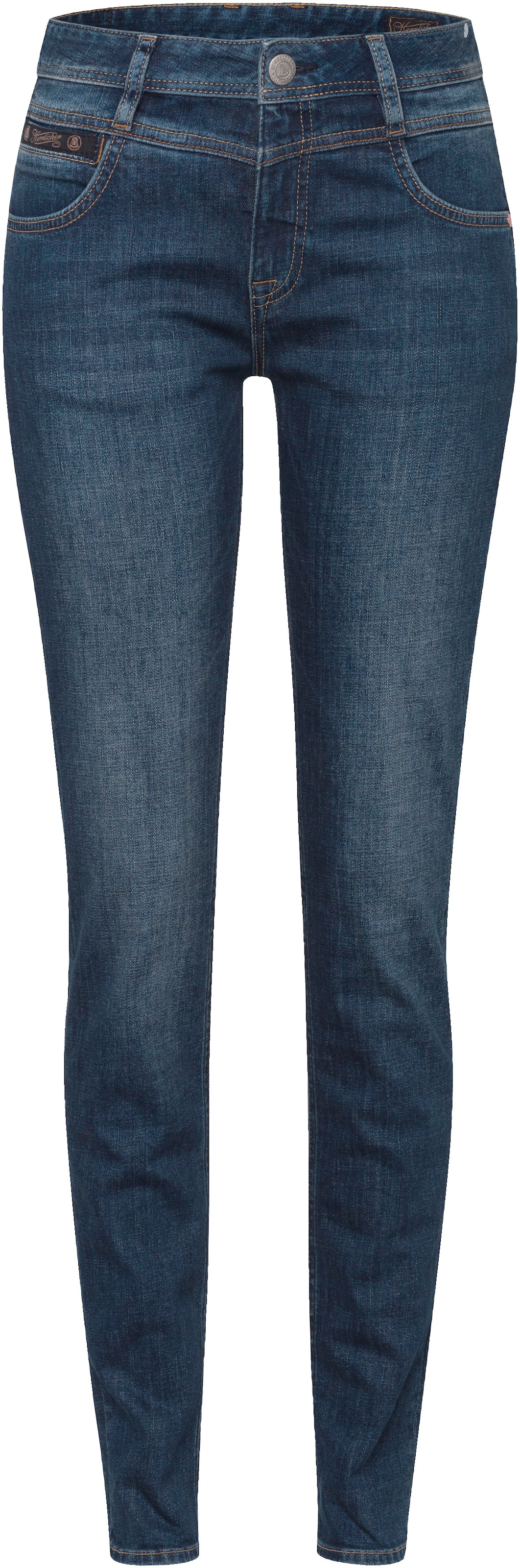 Herrlicher Slim-fit-Jeans »PEPPY SLIM RECYCLED DENIM«, Normal Waist Recycled Polyester