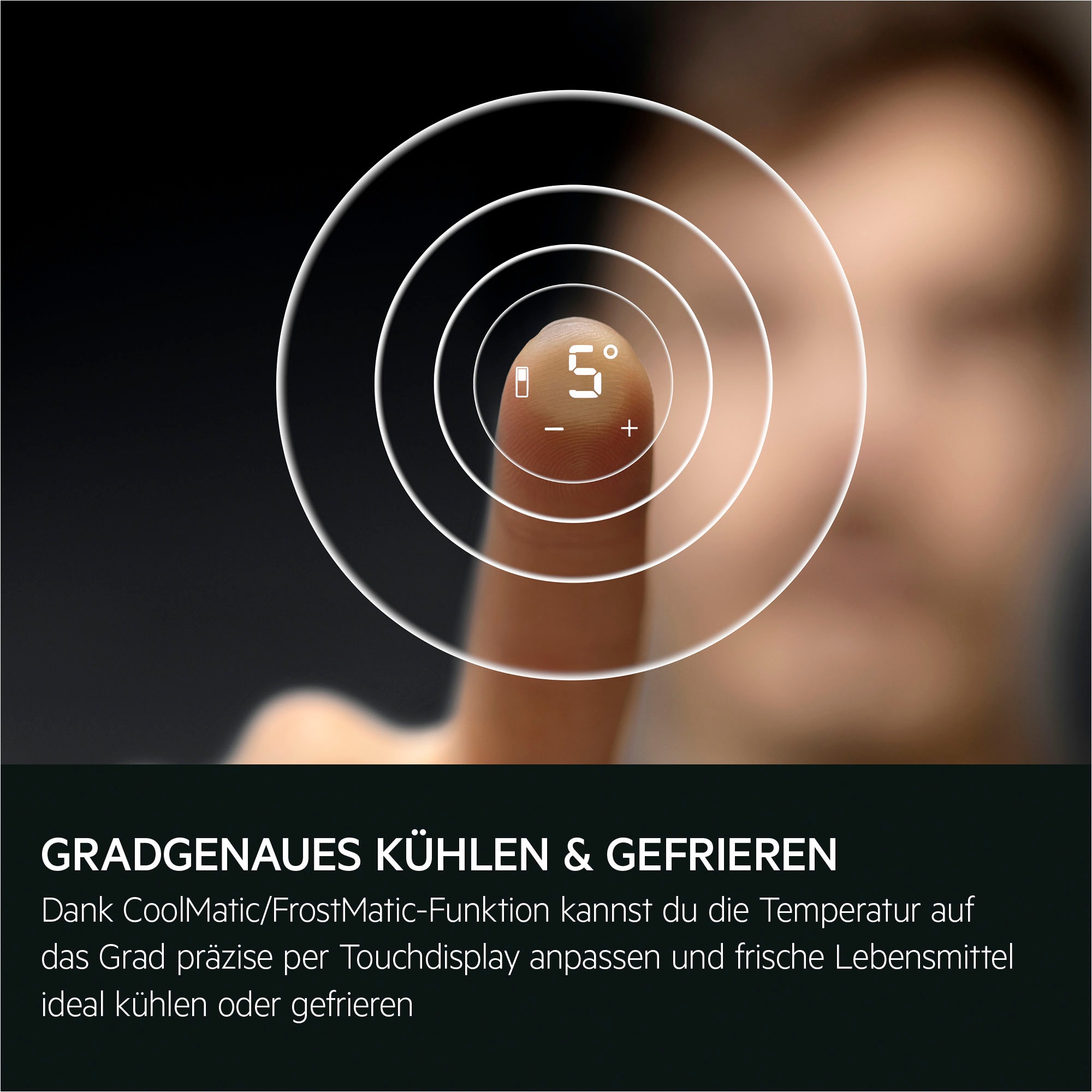 AEG Einbaukühlschrank Serie 5000 »TSF5O12EF«, 137 L, variable Glasablagen bis zu 25 kg belastbar, Touch, Festtür