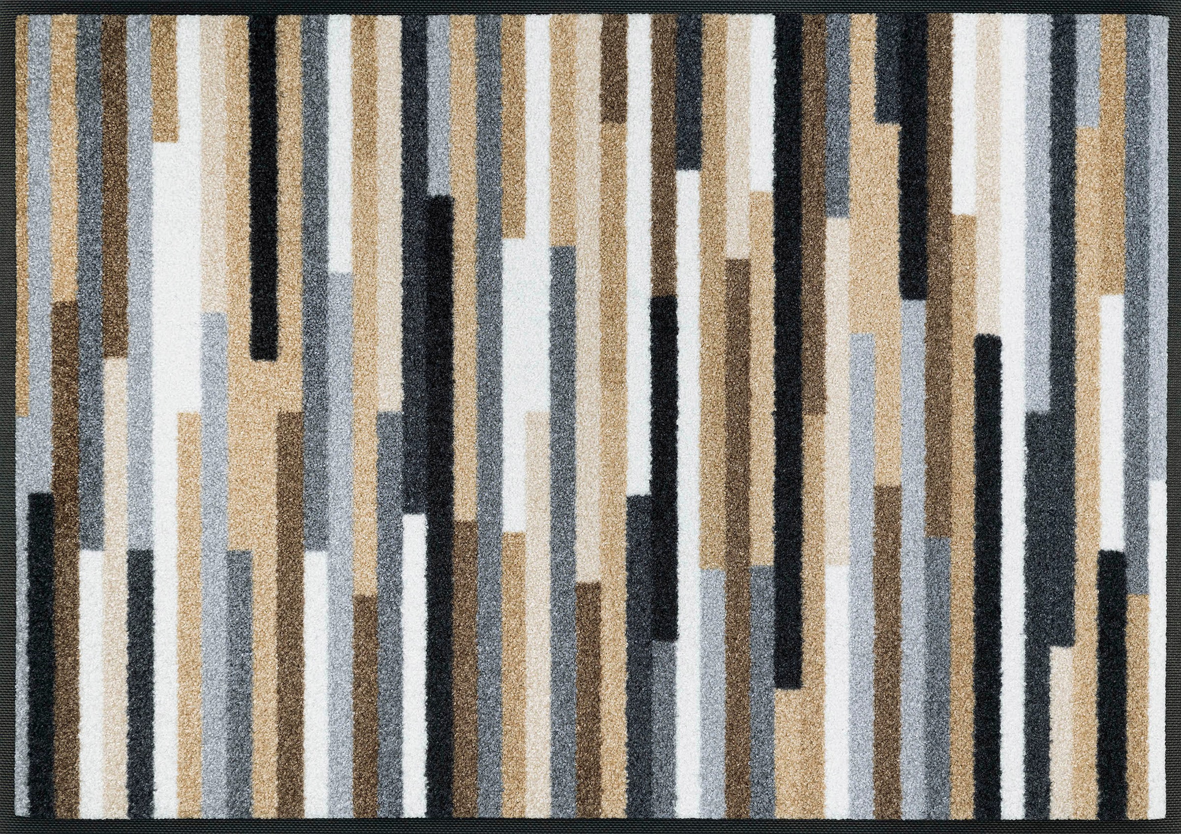 wash+dry by Kleen-Tex Fußmatte »Mikado Stripes«, rechteckig,  Schmutzfangläufer, modernes Streifen Design, rutschhemmend, waschbar bei  OTTO