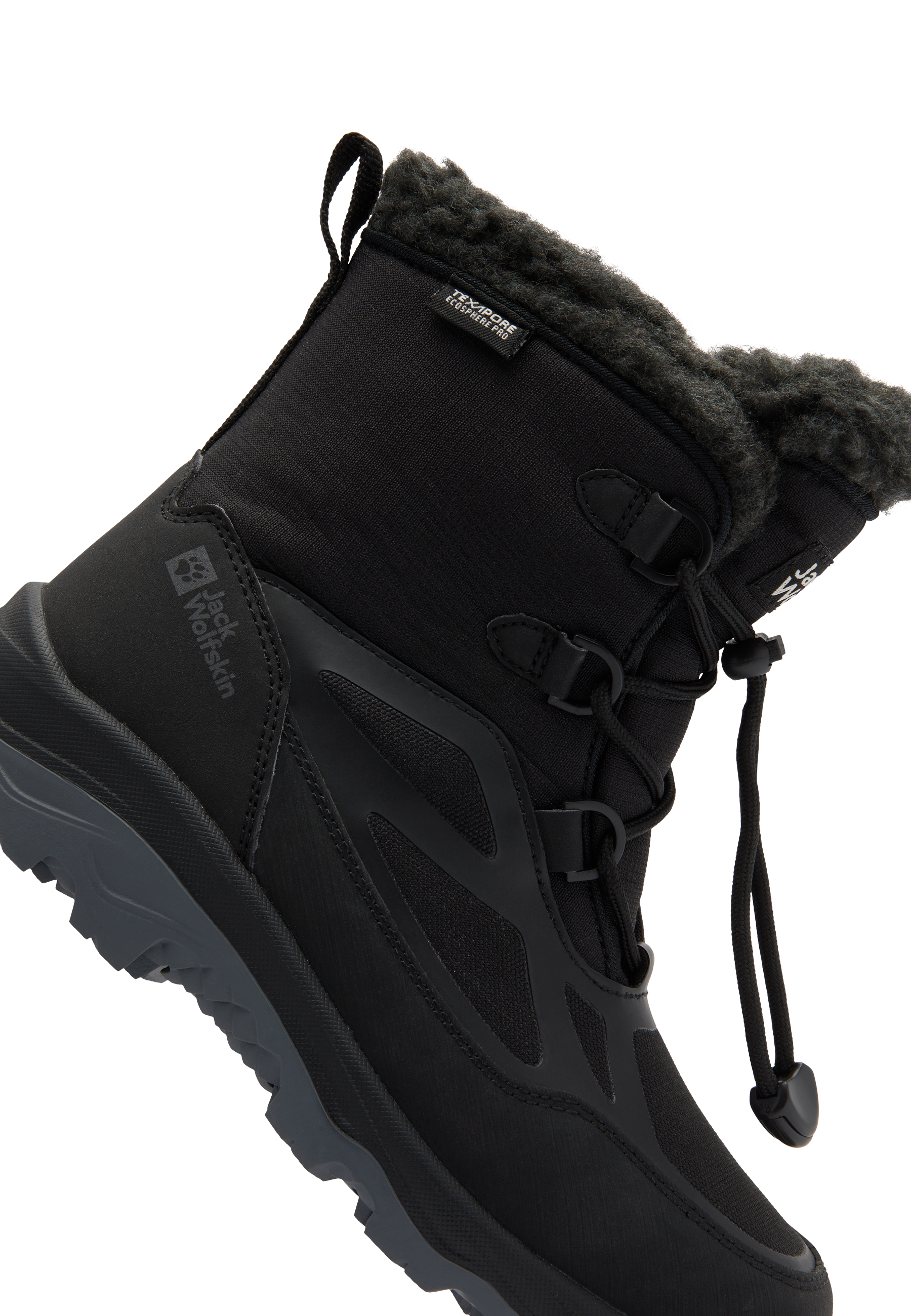 Jack Wolfskin Winterstiefel »VOJO SHELL XT TEXAPORE MID K«, Snowboots, Winterboots, Winterschuhe, wasserdicht und gefüttert
