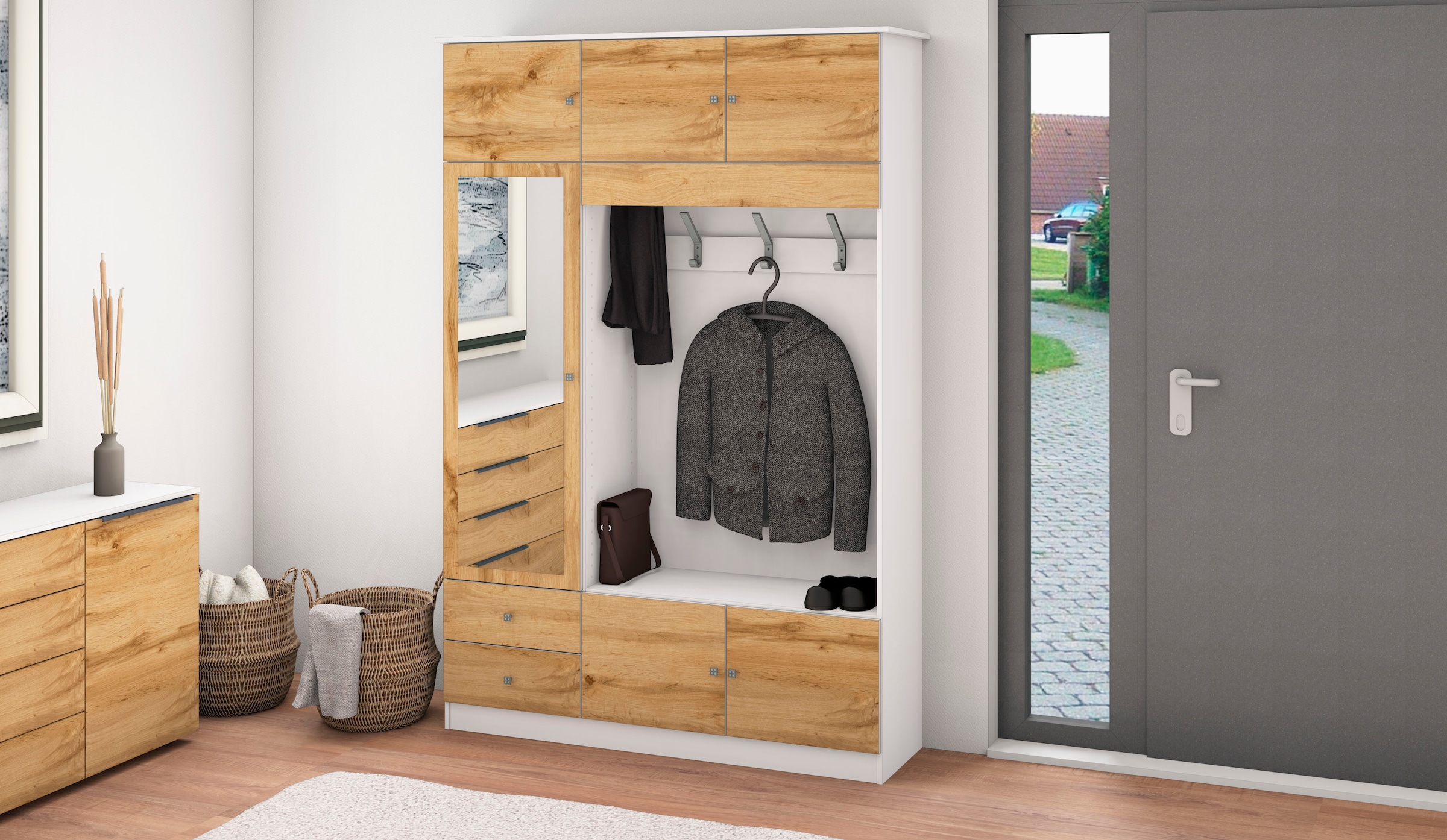 202 kaufen Möbel online Garderobenschrank »Kompakta«, cm Höhe borchardt