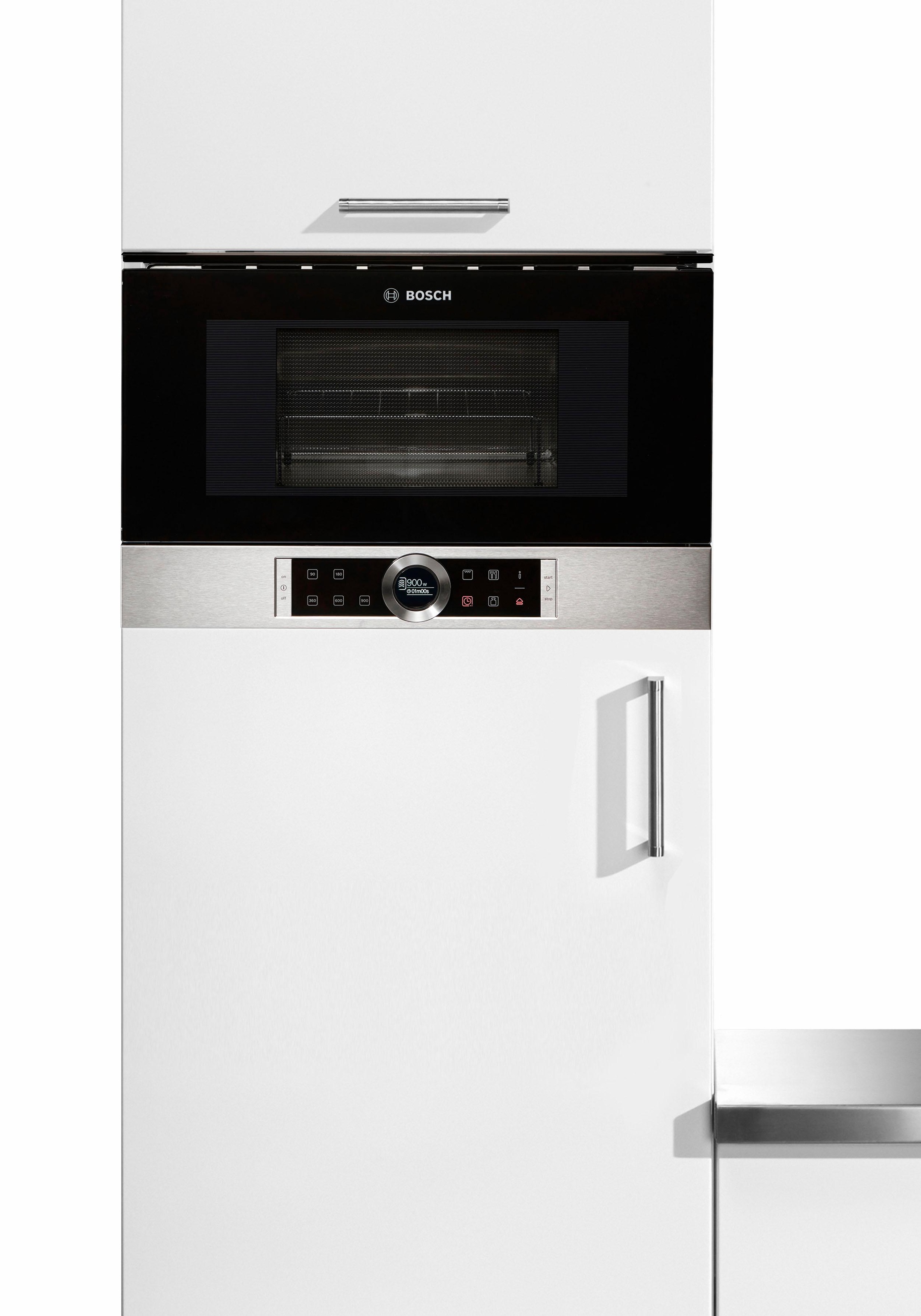 BOSCH Einbau-Mikrowelle »BEL634GS1«, Grill-Mikrowelle, 1260 W