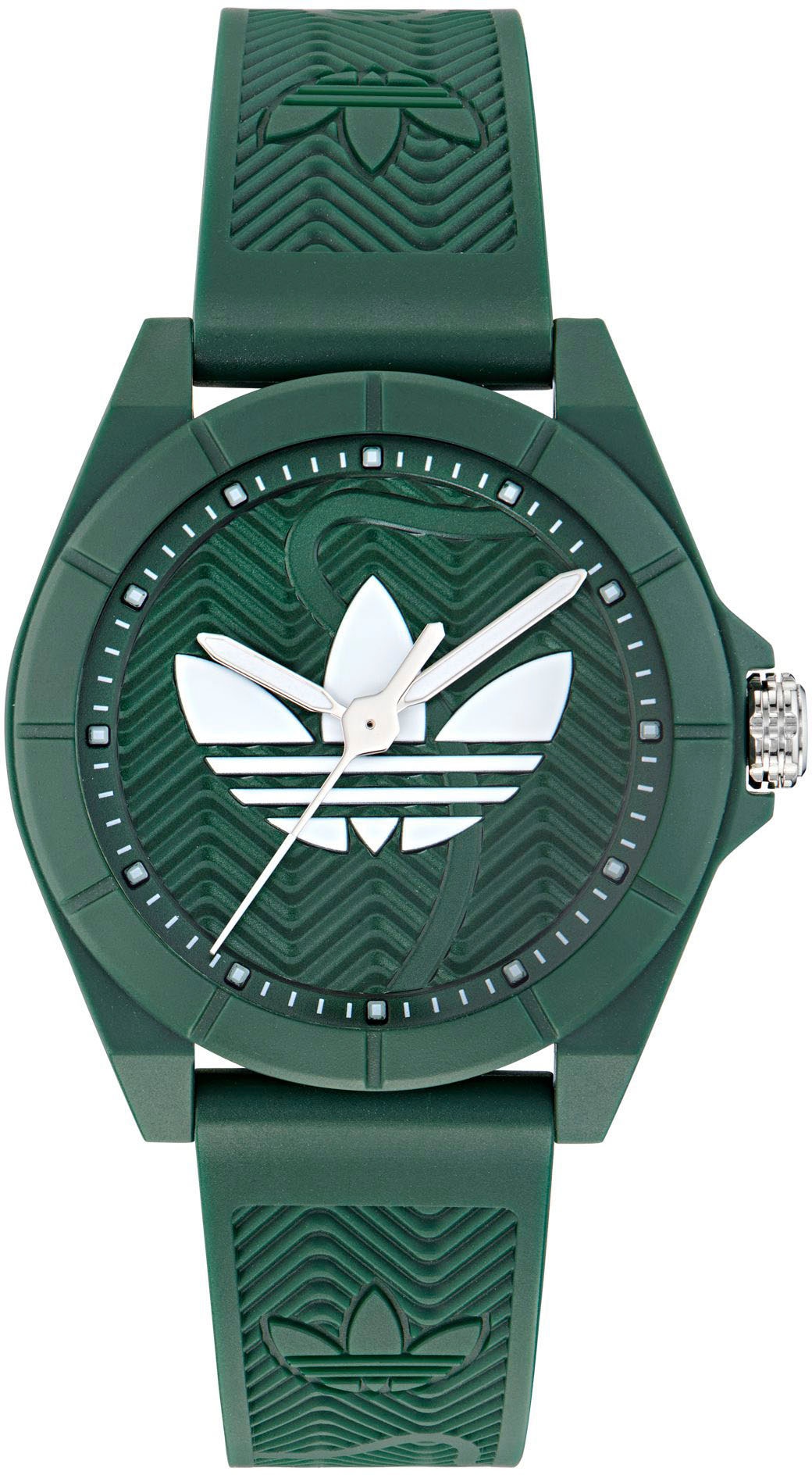 adidas Originals Quarzuhr »PROJECT FOUR«, Armbanduhr, Herrenuhr, Damenuhr,Resinarmband,wasserabweisend bis 5 bar