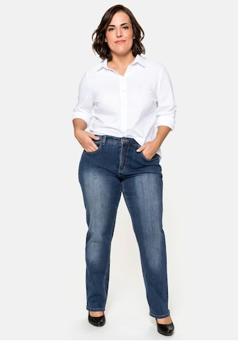 Sheego Stretch-Jeans, Bauch-weg-Effekt kaufen