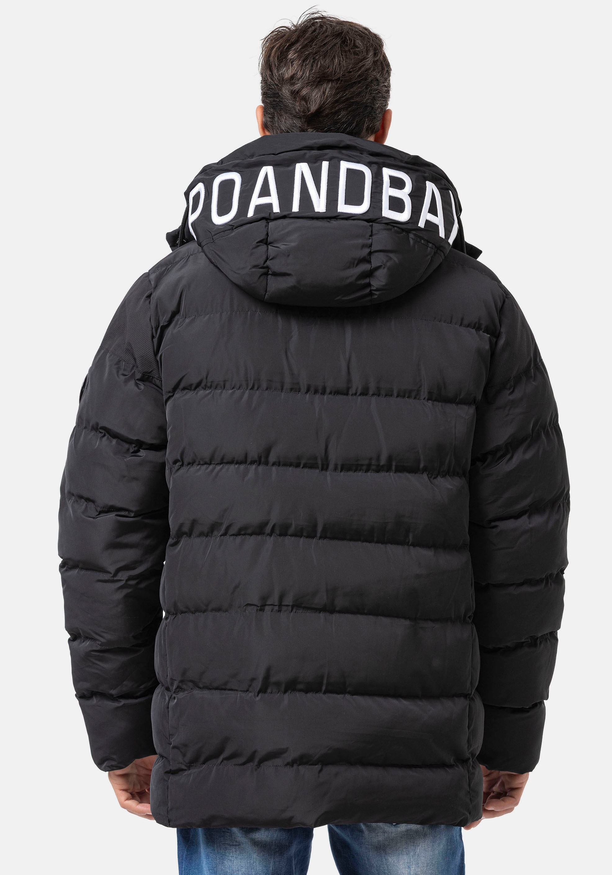 Cipo & Baxx Steppjacke mit Kapuze