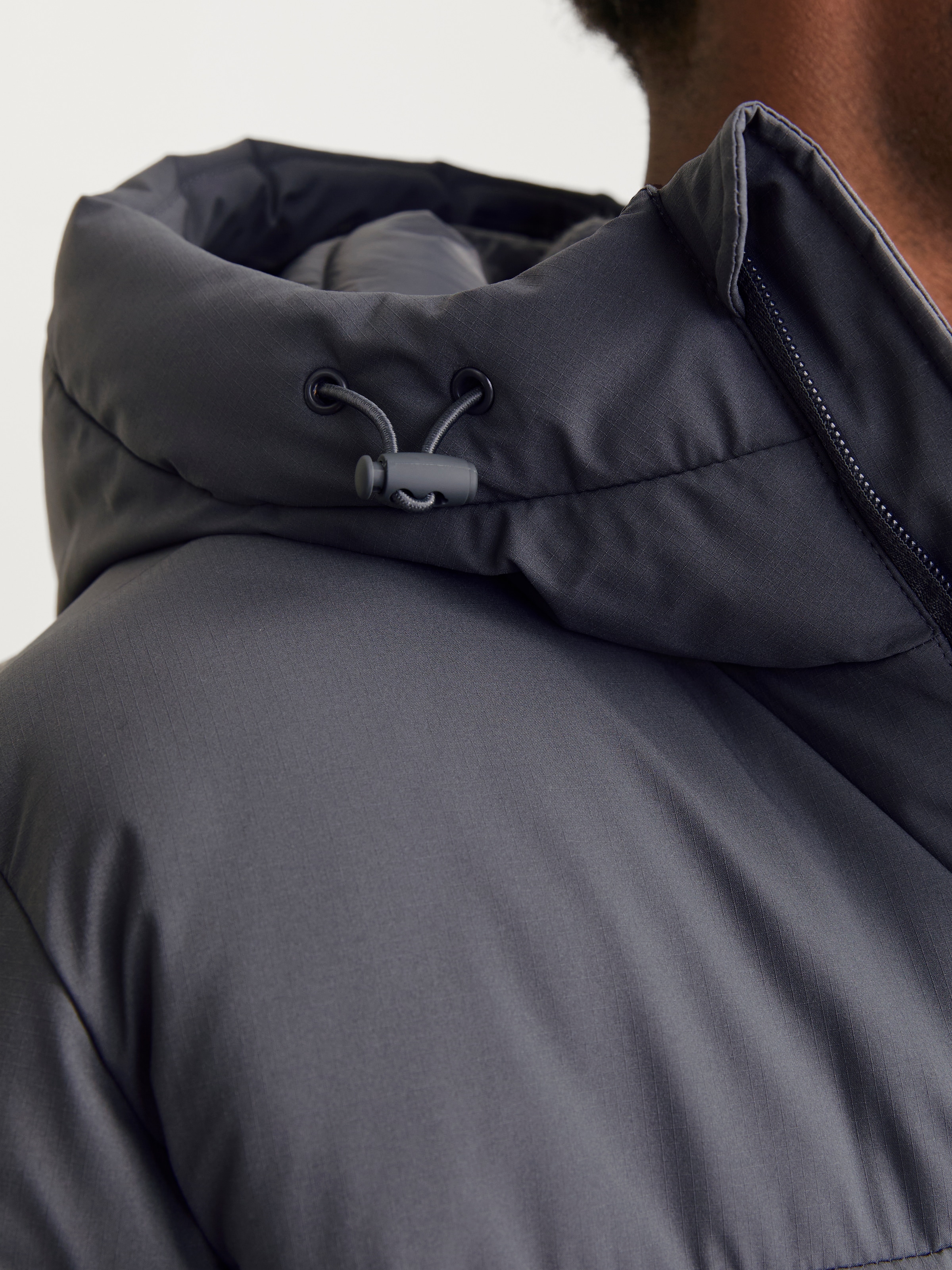 Jack & Jones Steppjacke »JORVESTERBRO LONG PUFFER AW24 SN«, mit Kapuze
