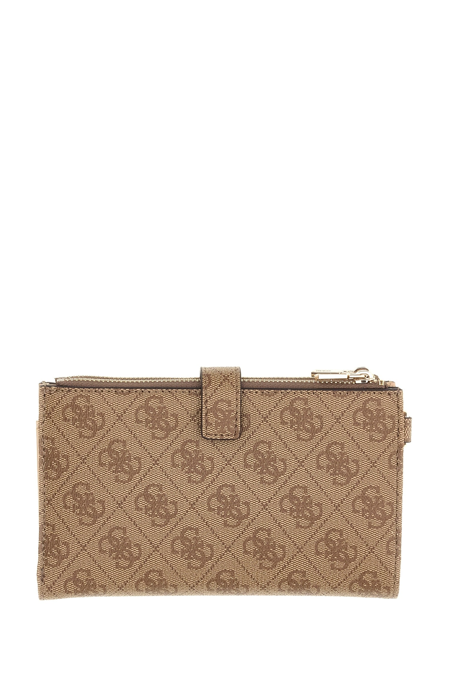 Guess Geldbörse »LAUREL II SLG DBL ZIP ORGNZR« Damen Geldbeutel, Portemonnaie mit zwei Zipperfächern