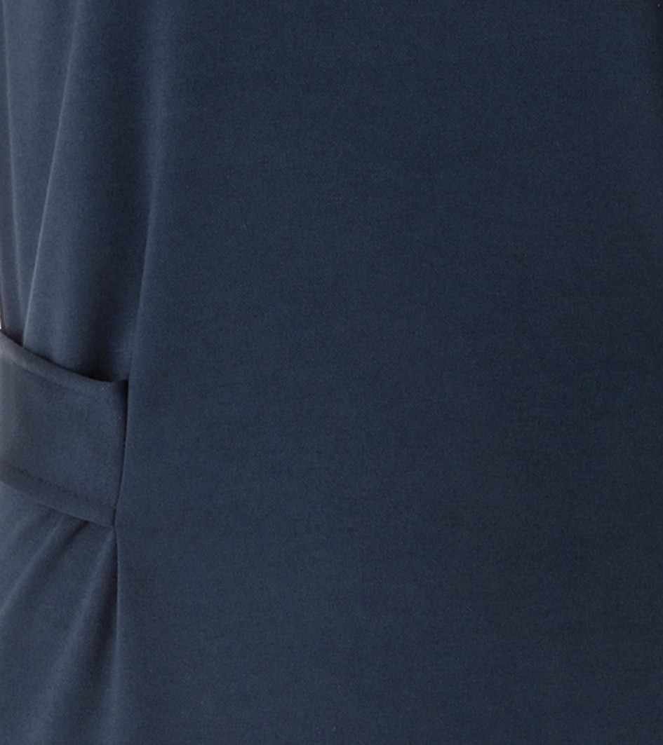 Aniston CASUAL Sommerkleid mit fixiertem Bindegürtel - NEUE KOLLEKTION