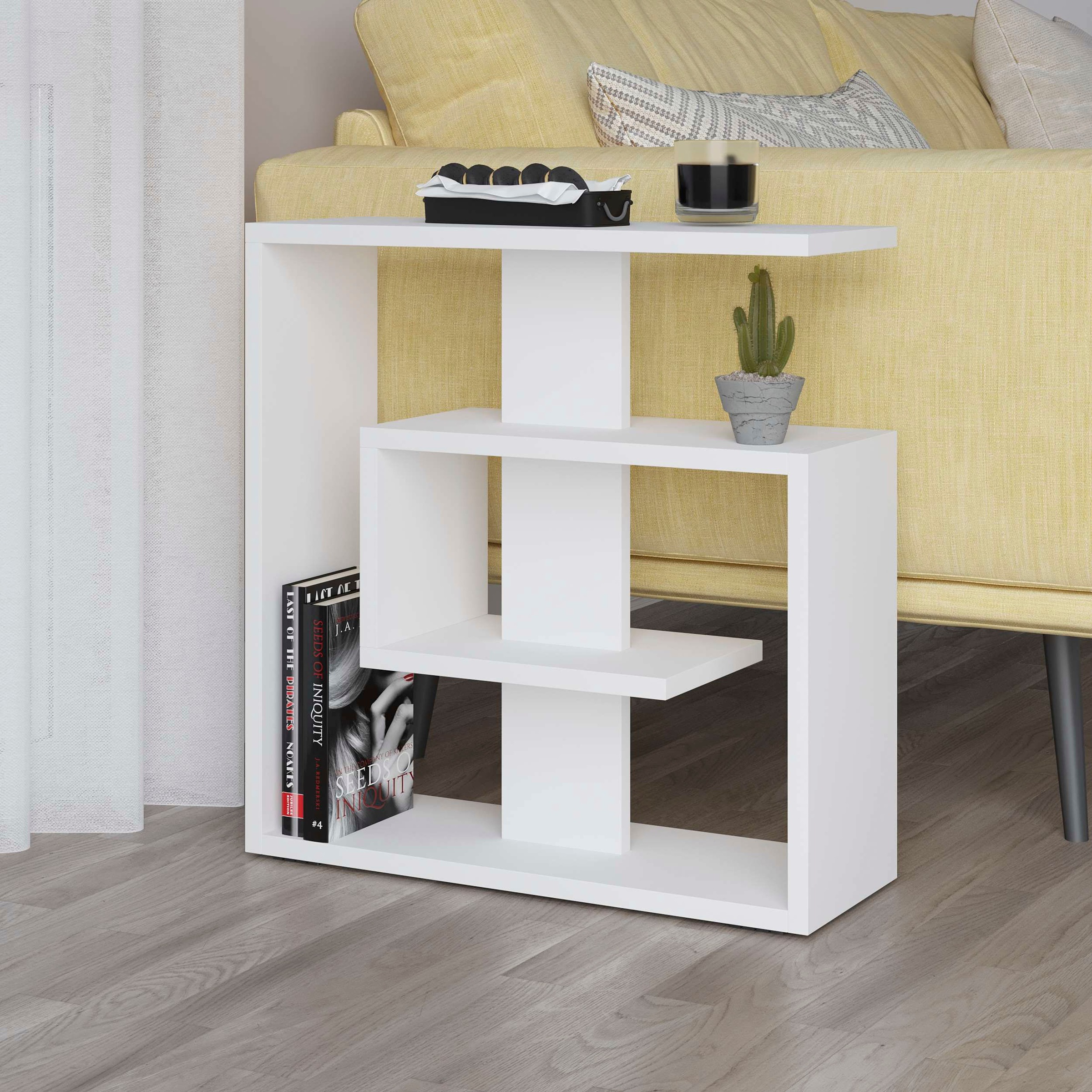 Decortie Beistelltisch »SALY BEISTELLTISCH«, (Packung, 1 St.), Leichte Montage, Lagerung, Platzsparend