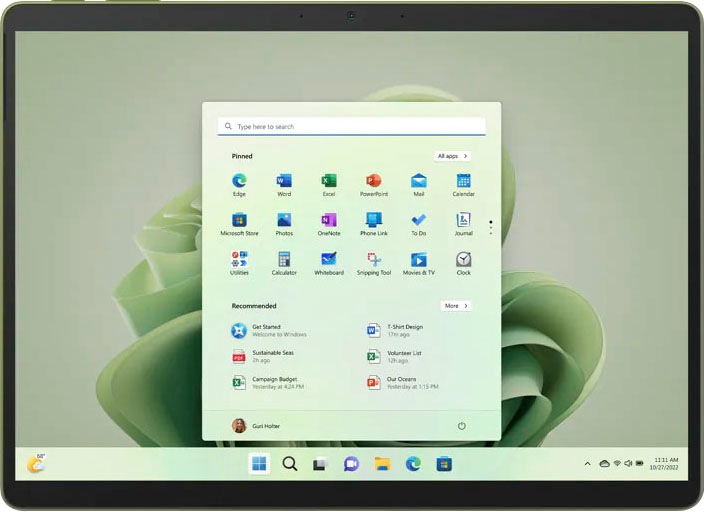 Microsoft Convertible Notebook »Surface Pro 9«, 33,02 cm, / 13 Zoll, Intel, Core i5, Iris Xe Graphics, 256 GB SSD