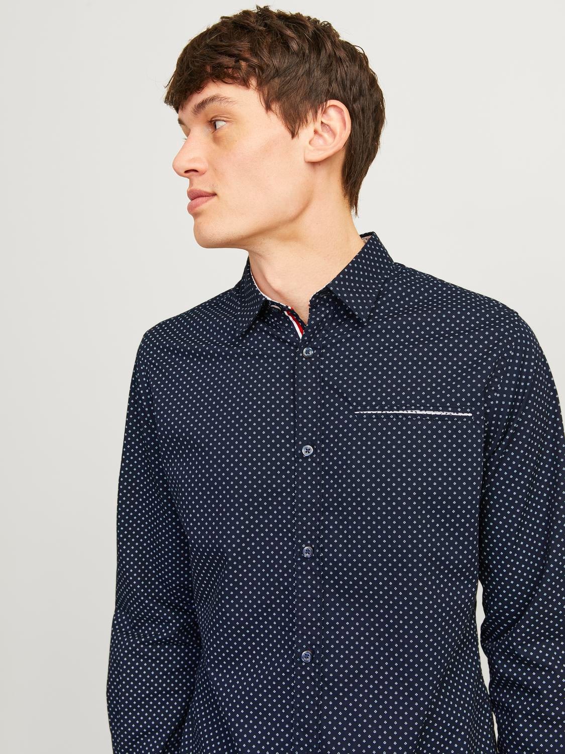 Jack & Jones Langarmhemd »JJEREMY DETAIL SHIRT LS NOOS«