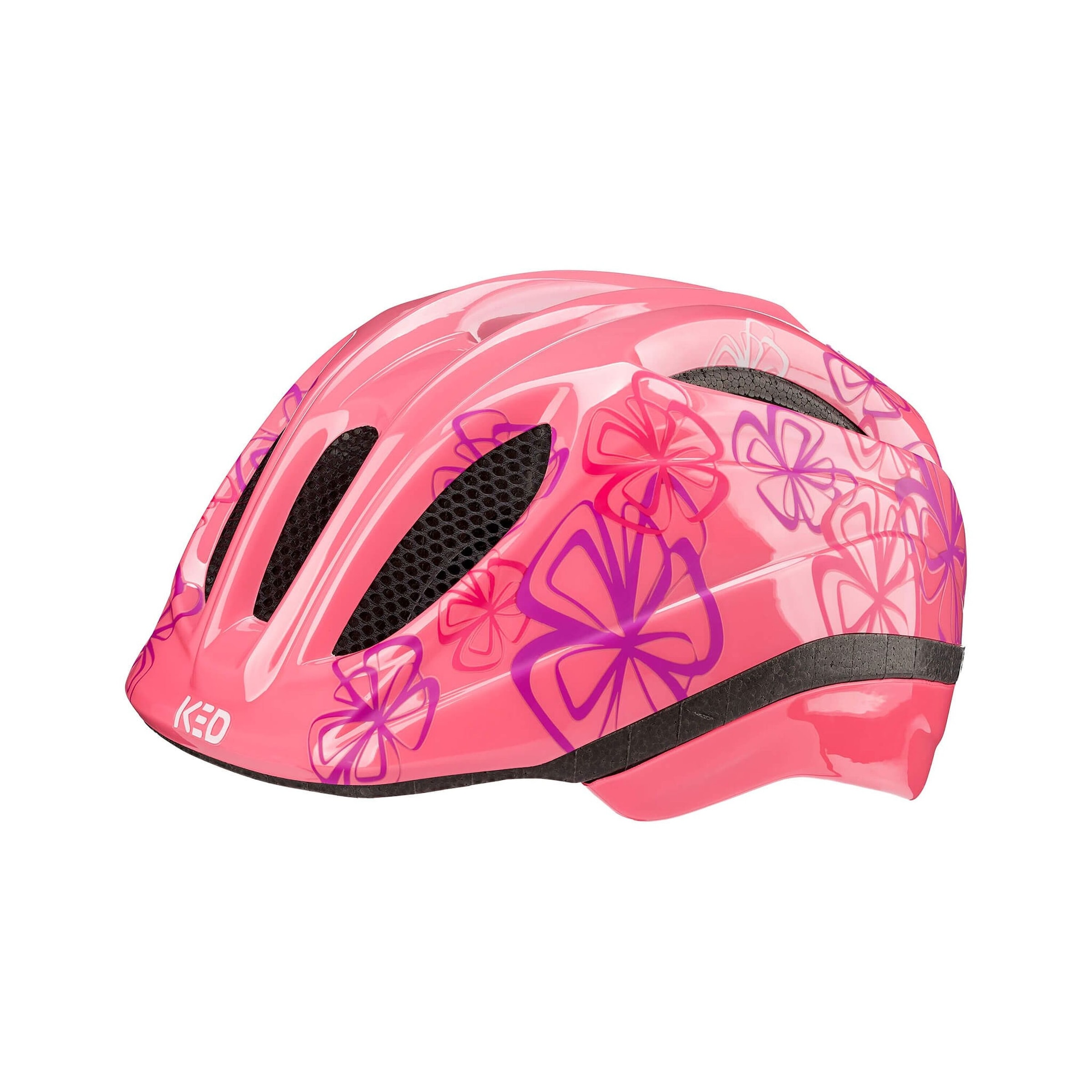 Kinderfahrradhelm »Kinderhelm MEGGY II TREND, Soft Pink Flower Gloss«