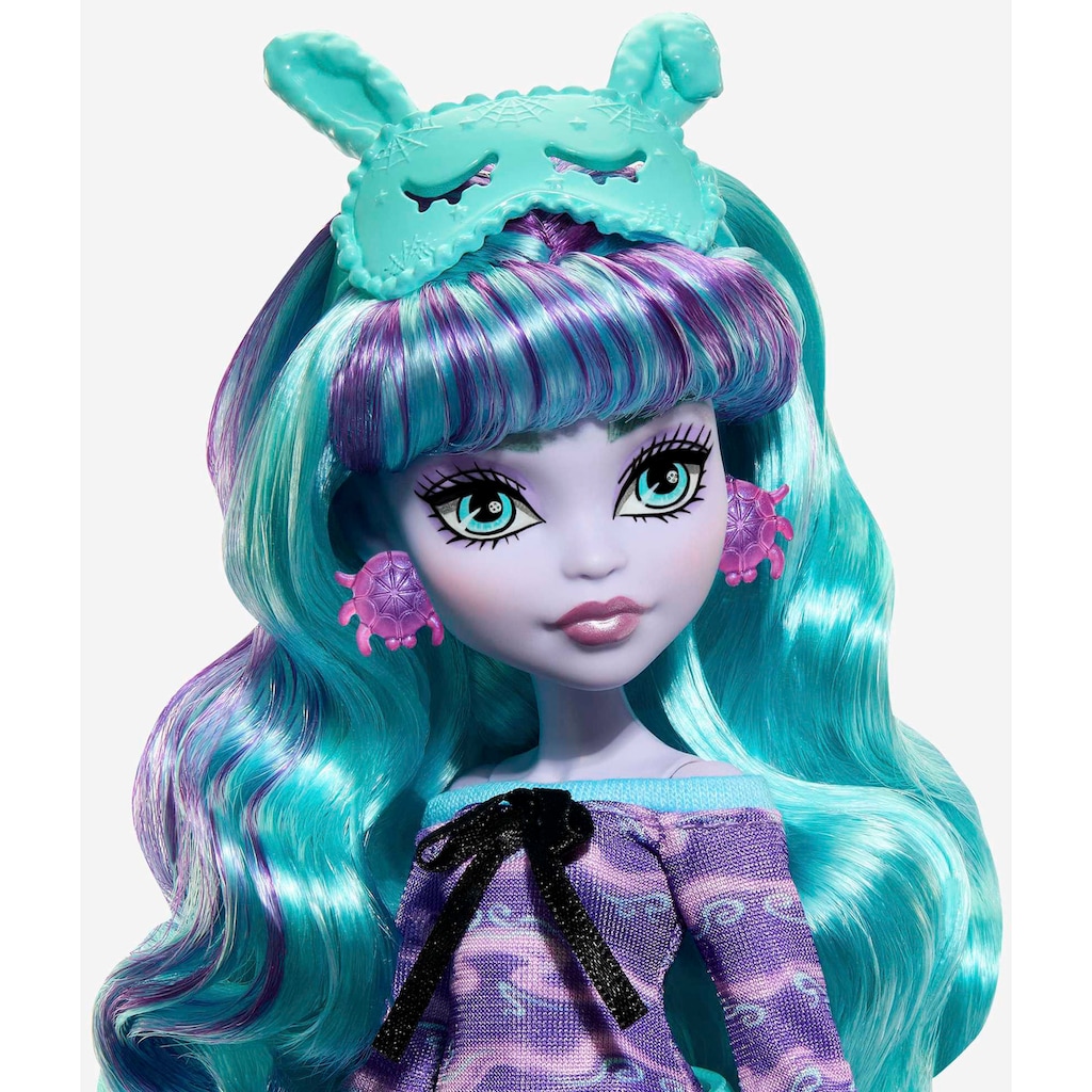 Mattel® Anziehpuppe »Monster High, Creepover Twyla - Schaurig schöne Pyjamaparty«