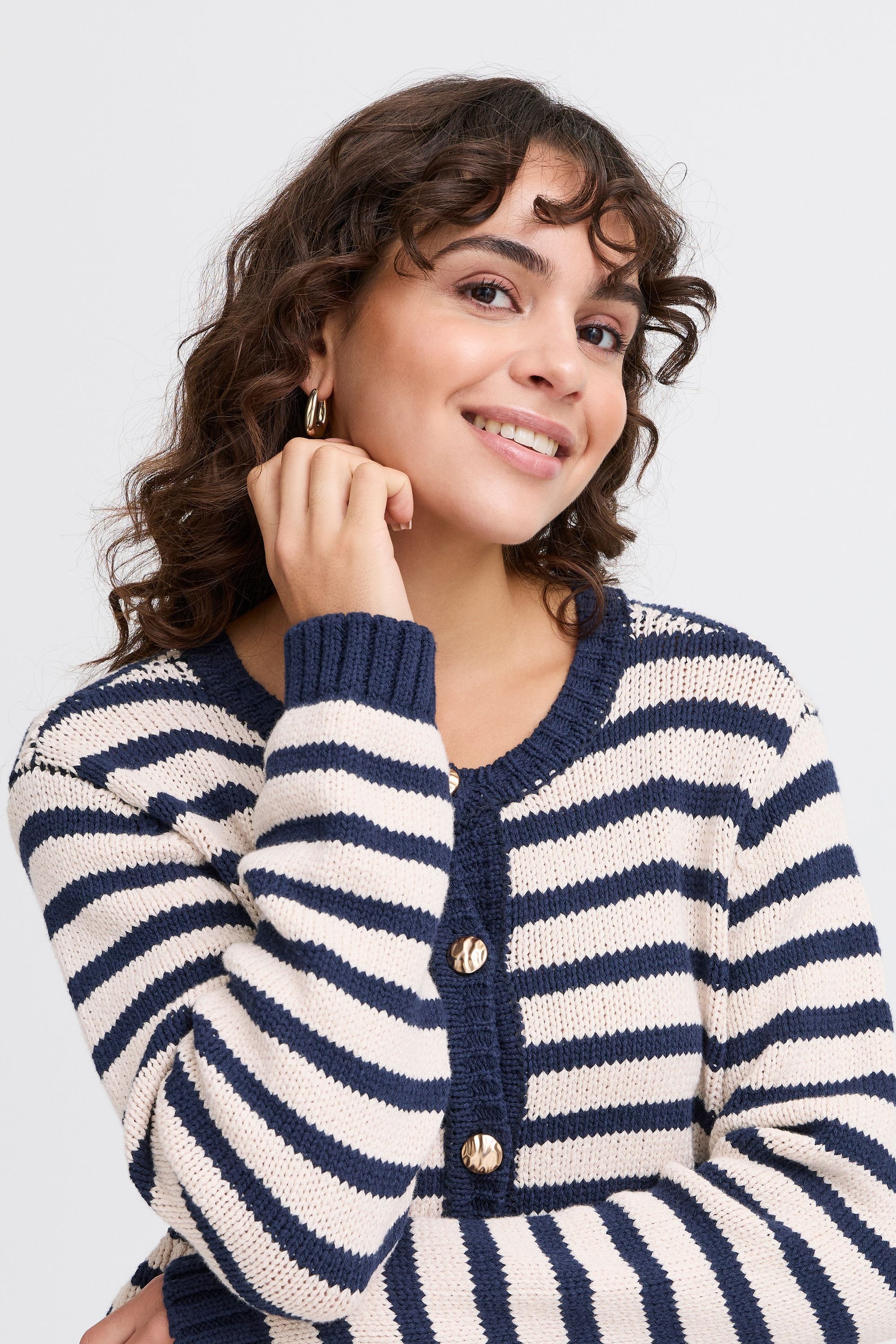 fransa Strickweste »Strickjacke FRBELINDA CAR 1«, (1 tlg.)