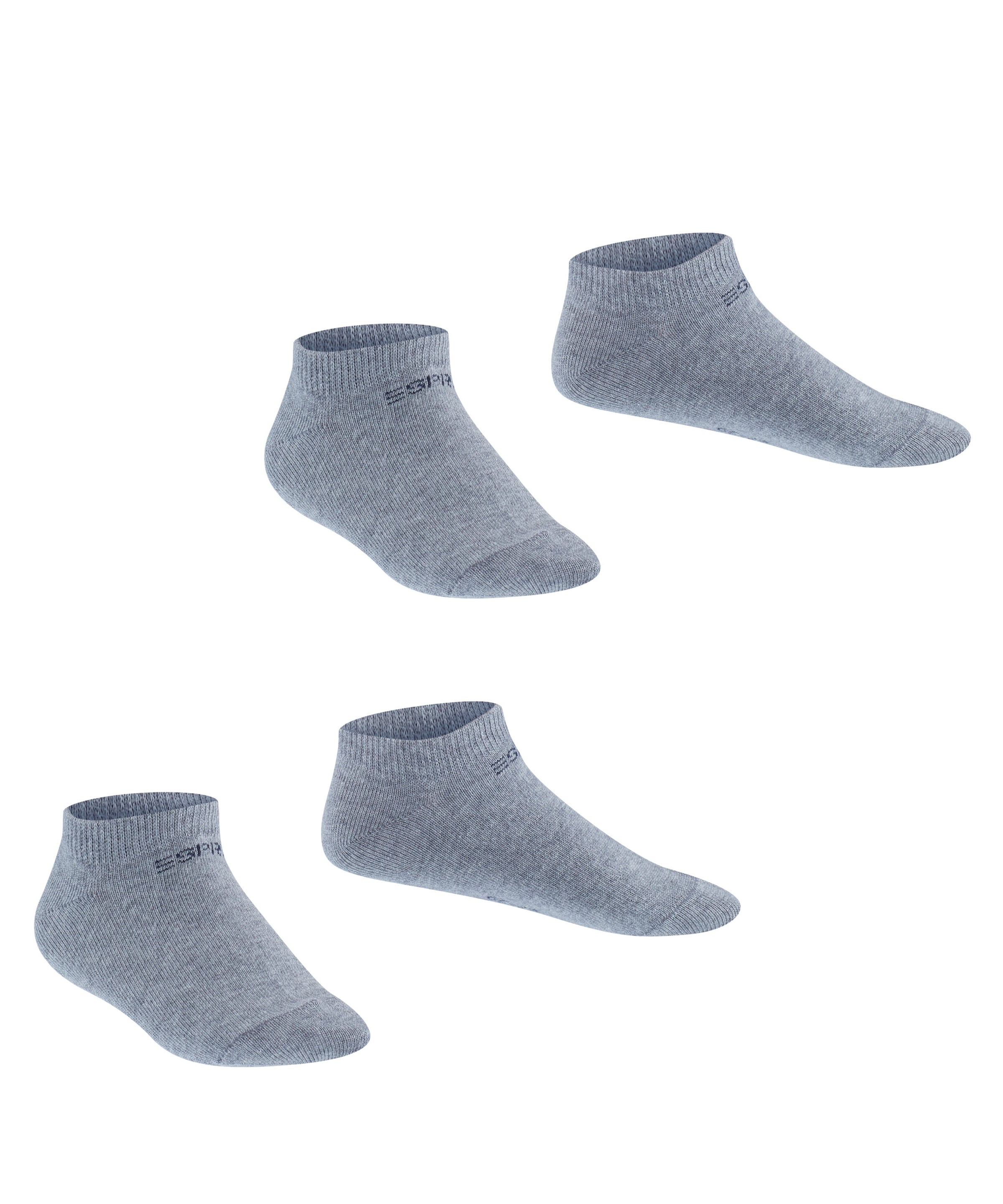 Esprit Sneakersocken »Foot Logo« 2 Paar,  verstärkt, knöchelfrei, Cotton-Mix