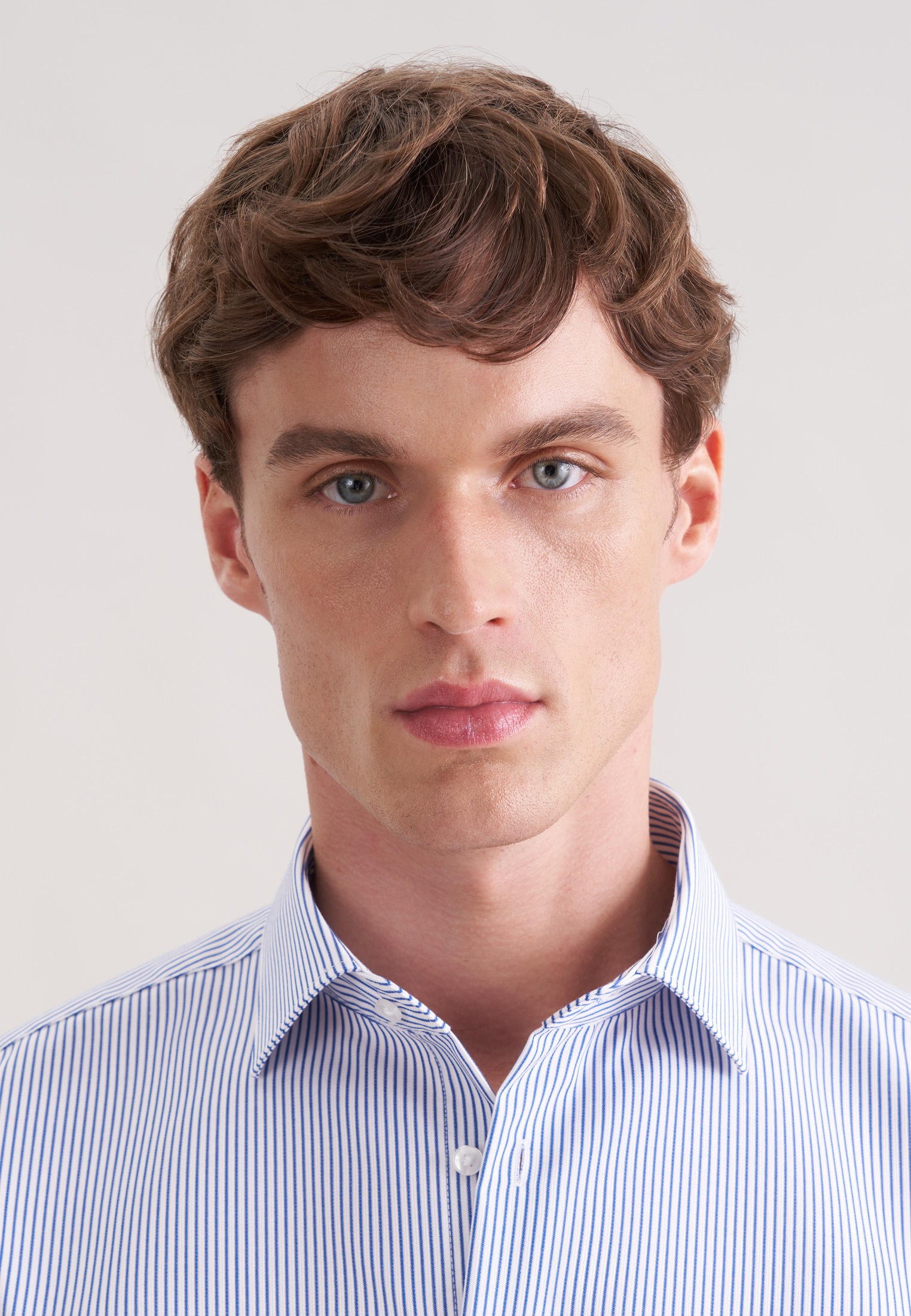 seidensticker Businesshemd »Schwarze Rose« Slim 1/1 Kentkragen Gestreift