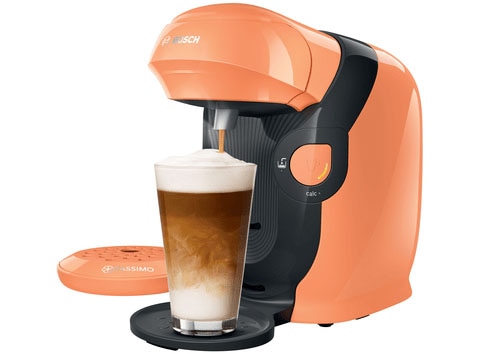 TASSIMO Kapselmaschine »Tassimo Style TAS1106, über 70 Getränke, platzsparend«, geeignet für alle Tassen, Wassertank 0,7 L, apricot/anthrazit