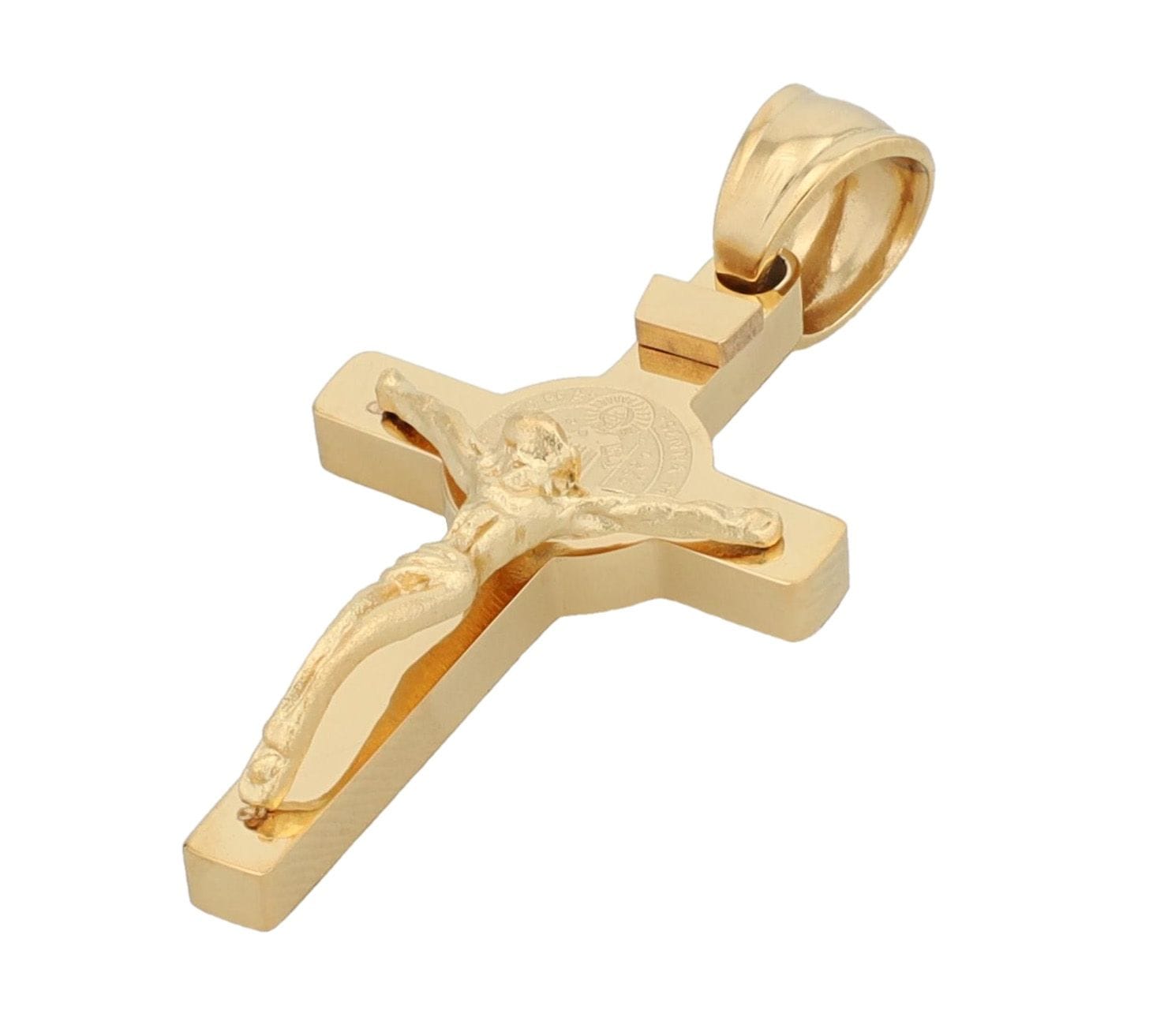 Adelia´s Kreuzanhänger »Unisex Anhänger ¿ Kreuz Kreuzanhänger aus Edelstahl«