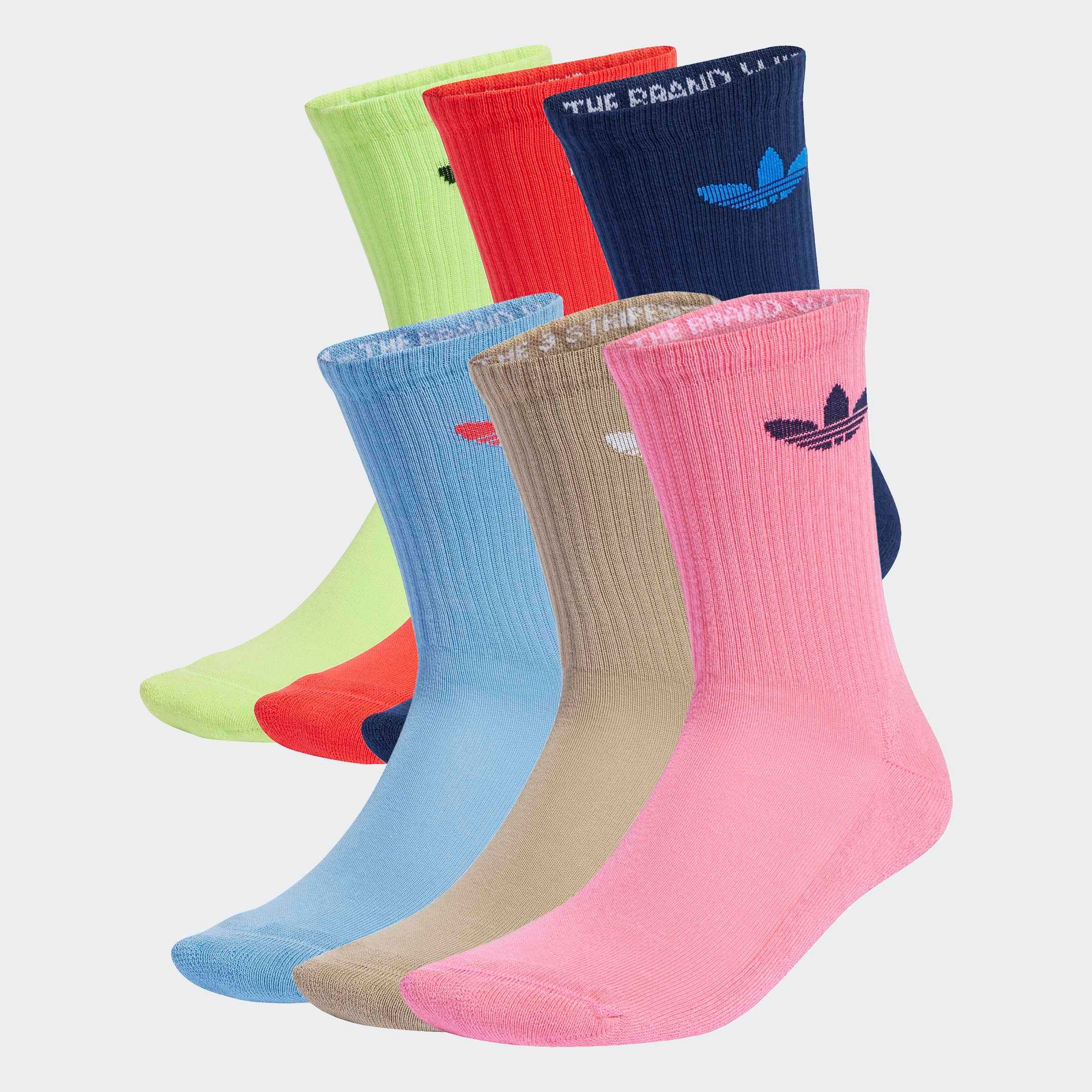 adidas Originals Sportsocken »TR CREW S 6P«, (6 Paar), 6 Pack Socken mit Logo