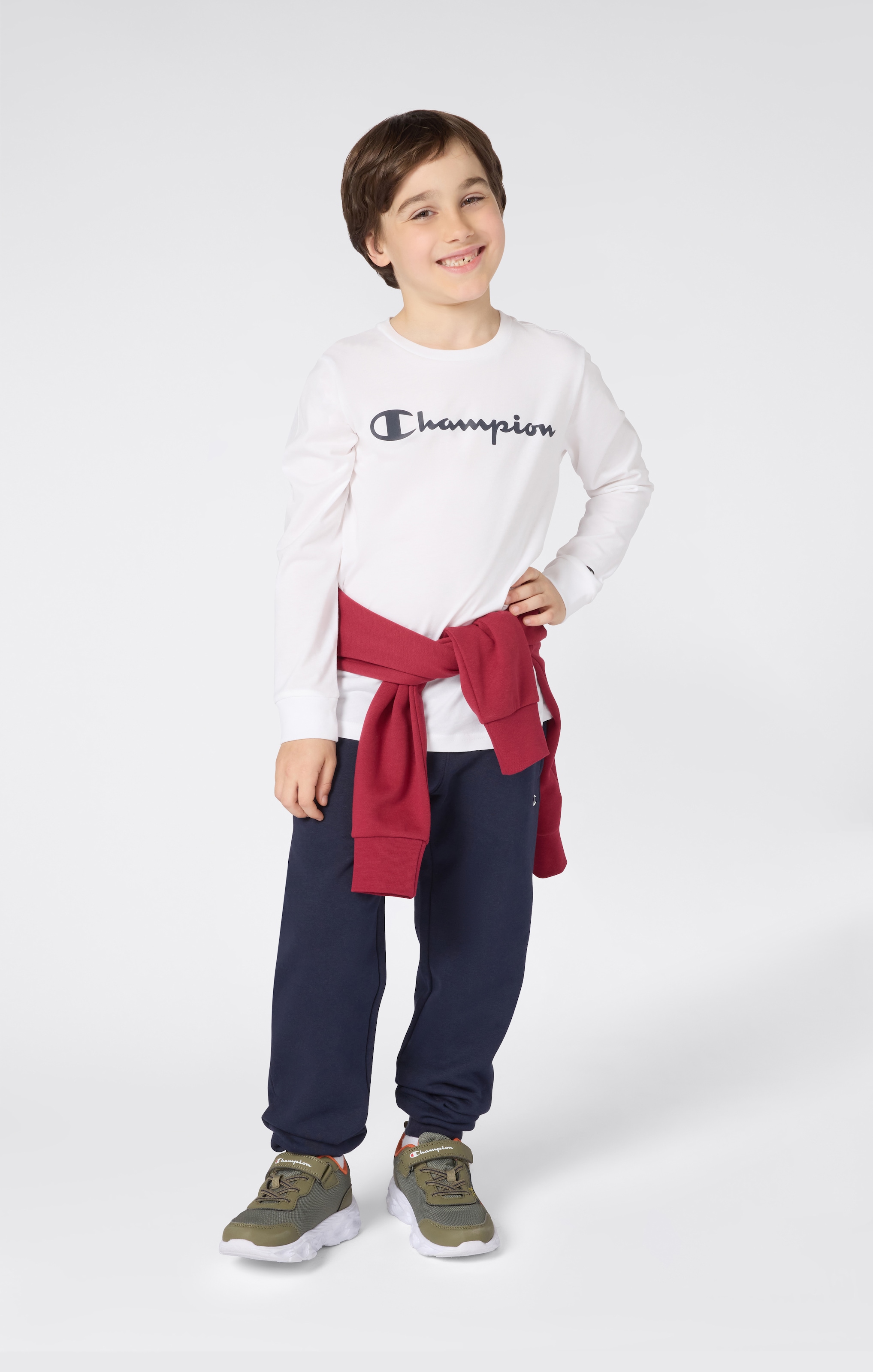 Champion Langarmshirt »SPORTWEAR LONG SLEEVE Standard Fit« 1 tlg. sportlicher Stil, Langarm, ohne Verschluss, für Kinder