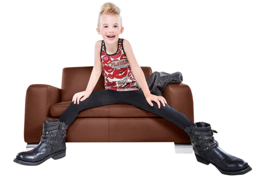 W.SCHILLIG 2-Sitzer »francesca mini«, OTTO exklusiv LIMITED EDITION, Kindersofa mit Metallfuß, Breite 102 cm