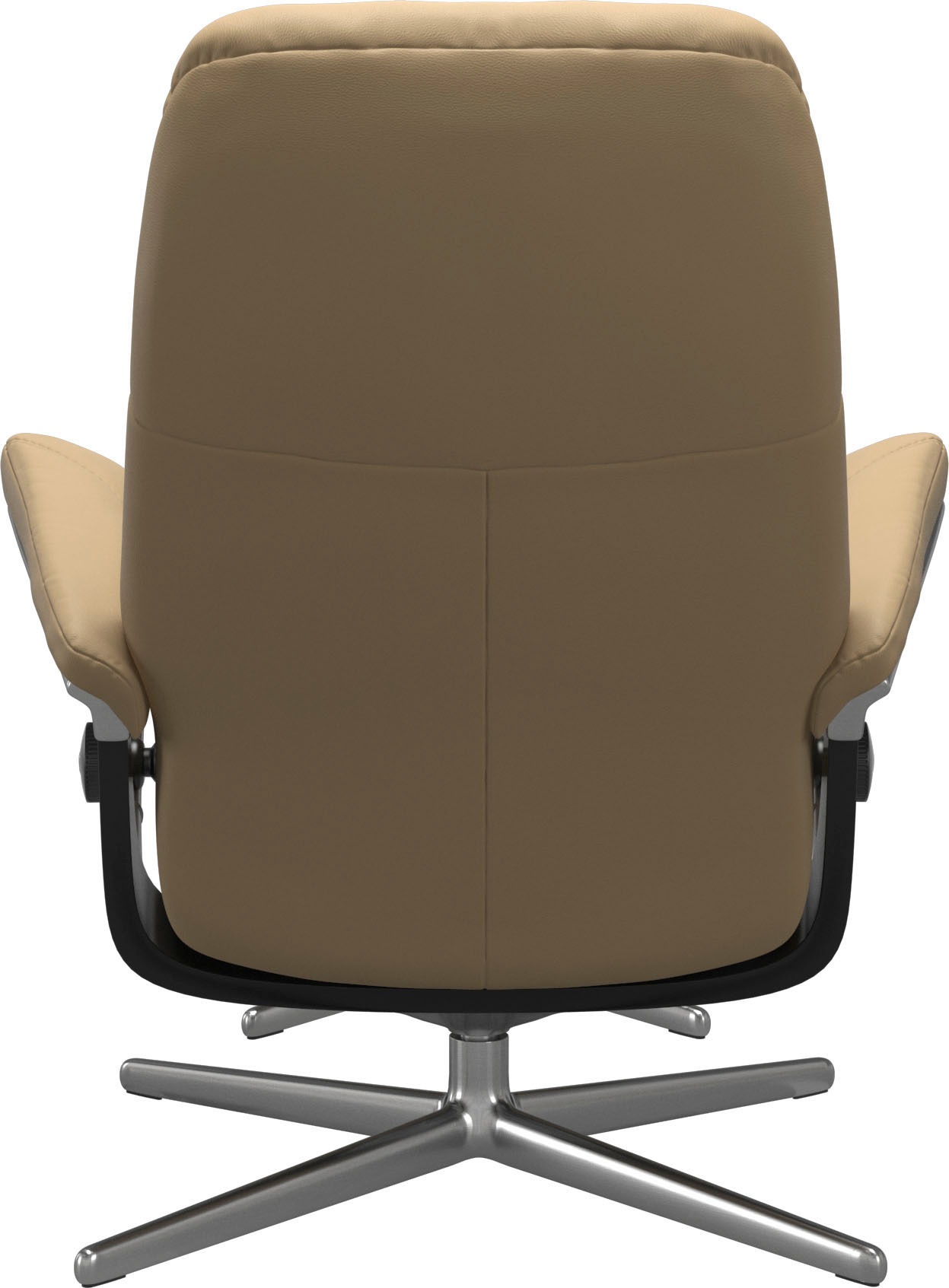 Stressless® Fußhocker »Consul«, mit Cross Base, Größe S, M & L, Holzakzent Schwarz