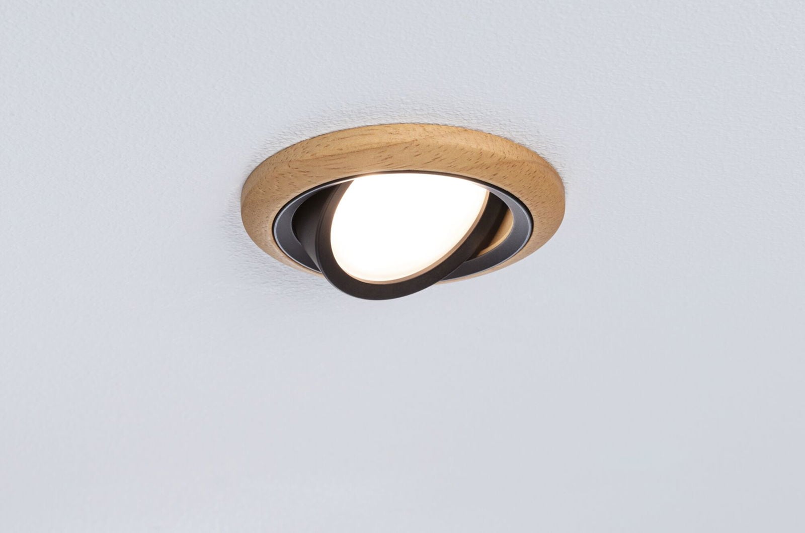 Paulmann LED Einbauleuchte »LED Einbauleuchte Lanati Einzelspot 6W 470lm 230V 2700K« 1 Stk. Warmweiß