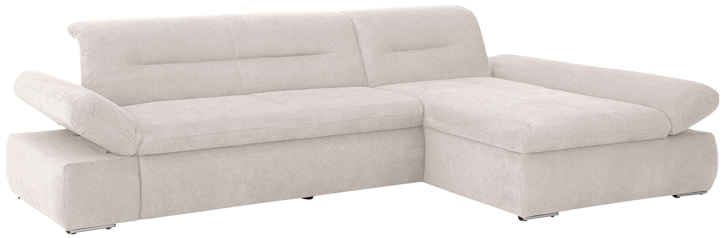 INOSIGN Ecksofa »Avesa L-Form«, Wahlweise mit Armteilvertsellung und Bettfunktion, B/T/H: 300/172/80cm