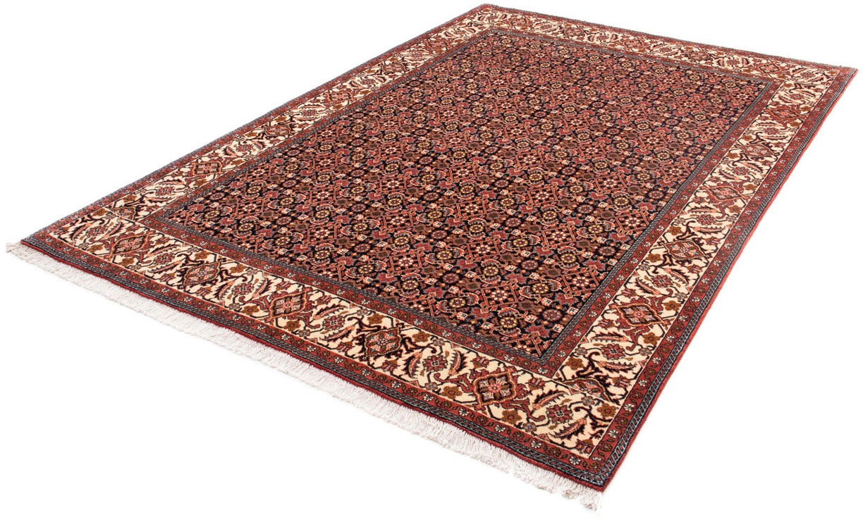 morgenland Orientteppich »Perser - Bidjar - 235 x 170 cm - hellrot«, rechteckig, 15 mm Höhe, Wohnzimmer, Handgeknüpft, Einzelstück mit Zertifikat