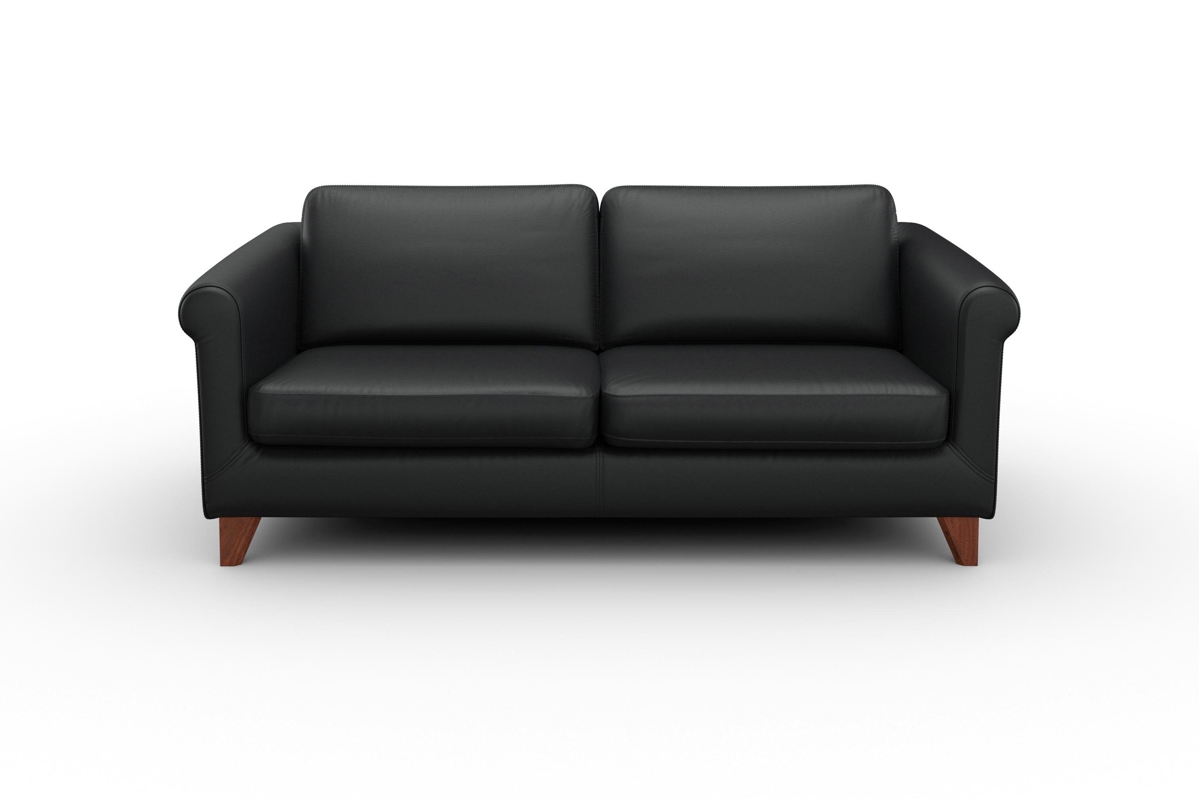 machalke® 2,5-Sitzer »amadeo«, Ledersofa mit geschwungenen Armlehnen, Breite 180 cm