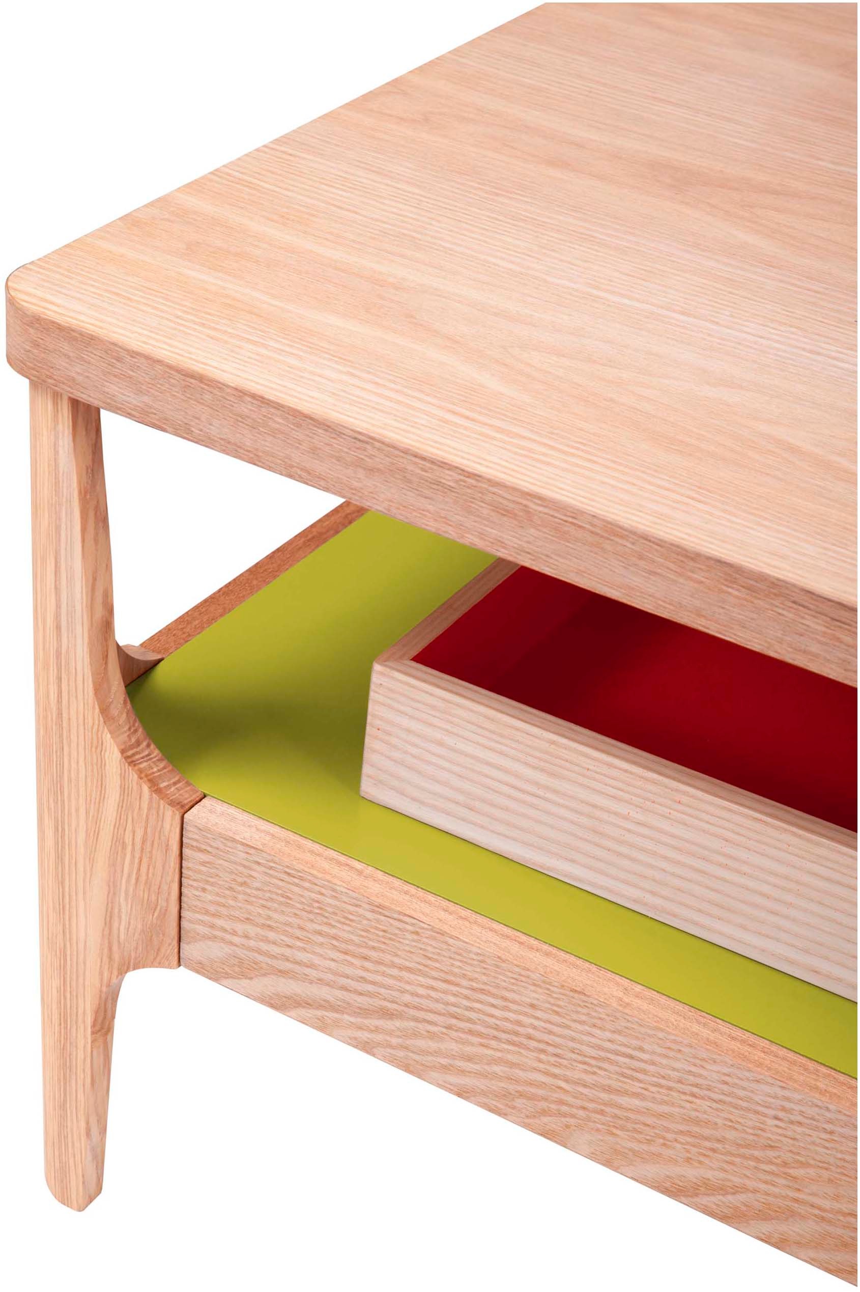 Kayoom Couchtisch »Kaffeetisch Addison, Couchtisch, offenes, ausgefallenes Design«, (1 St.), Ausgefallenes Design, Tischbeine aus Massivholz, aus robustem Material