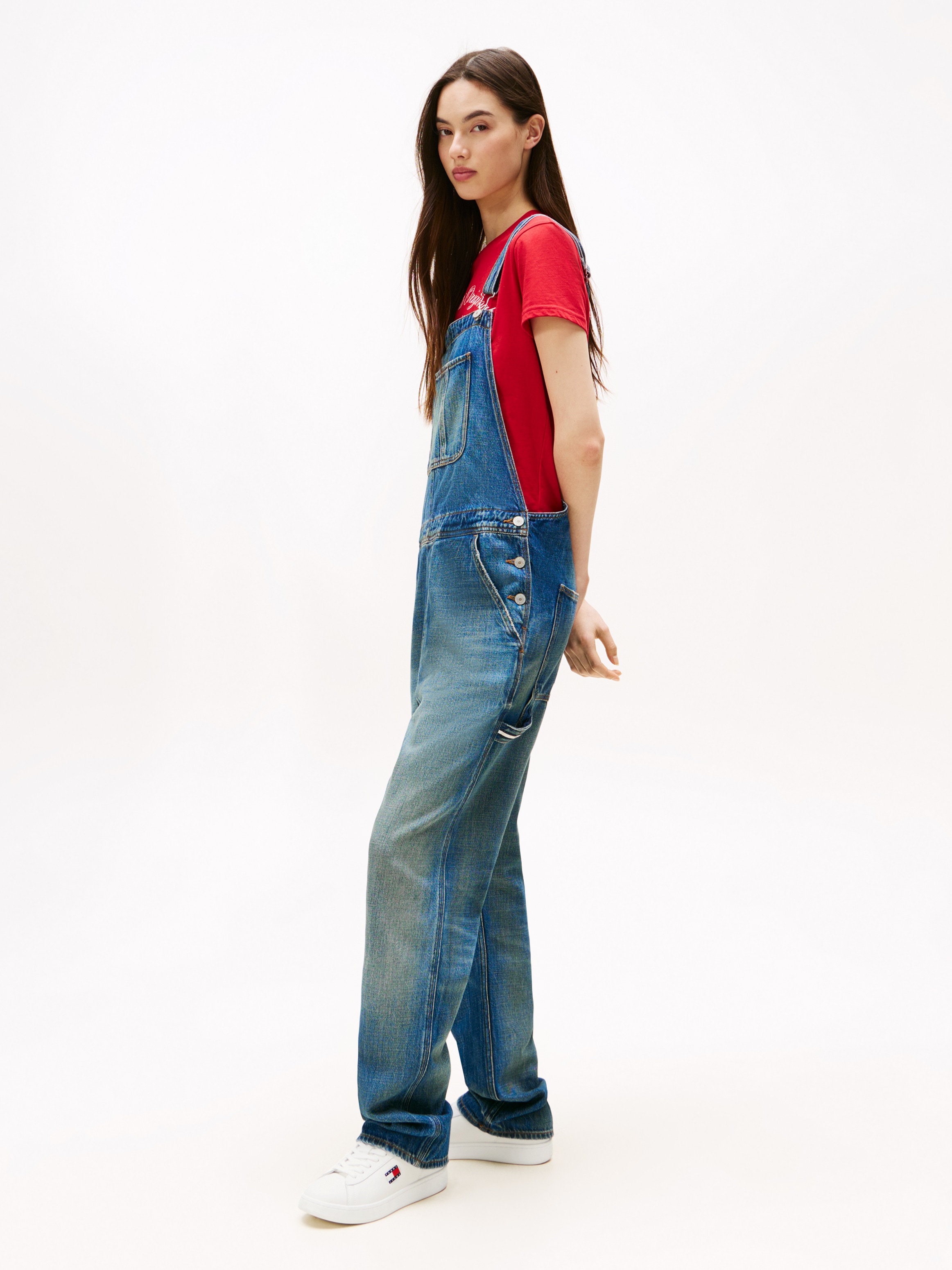 Tommy Jeans Plateausneaker »ARCHIVE' 98«  Freizeitschuh, Halbschuh, Schnürer mit Kontrastbesatz an der Ferse