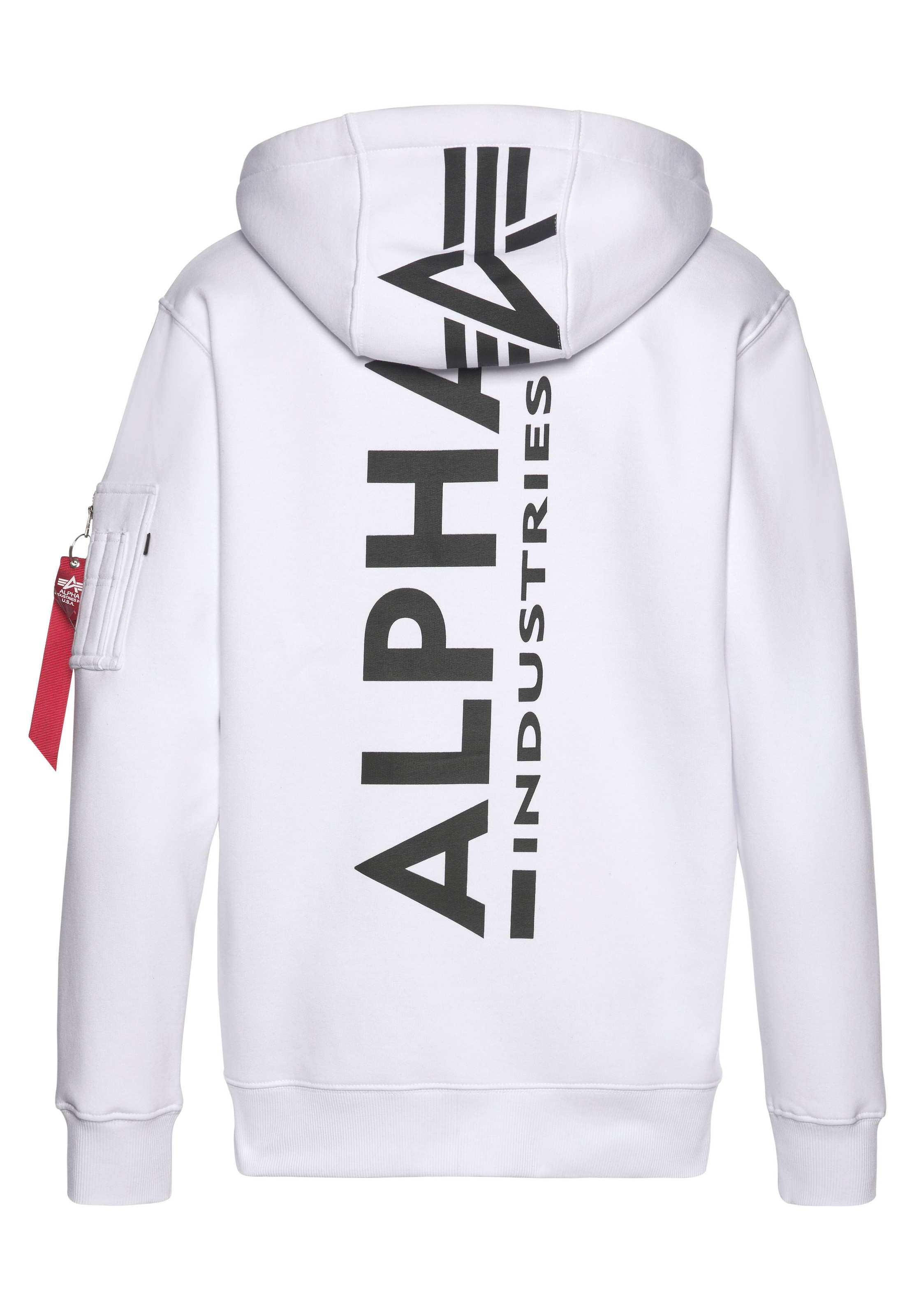 Alpha Industries Kapuzensweatjacke »Back Print Zip Hoody«