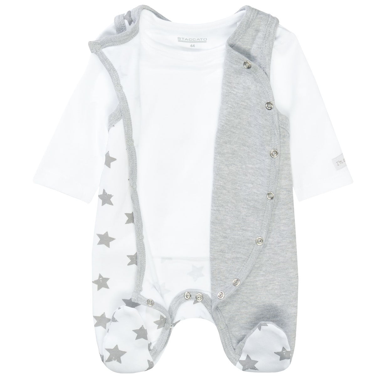 STACCATO Langarmbody, ORGANIC COTTON