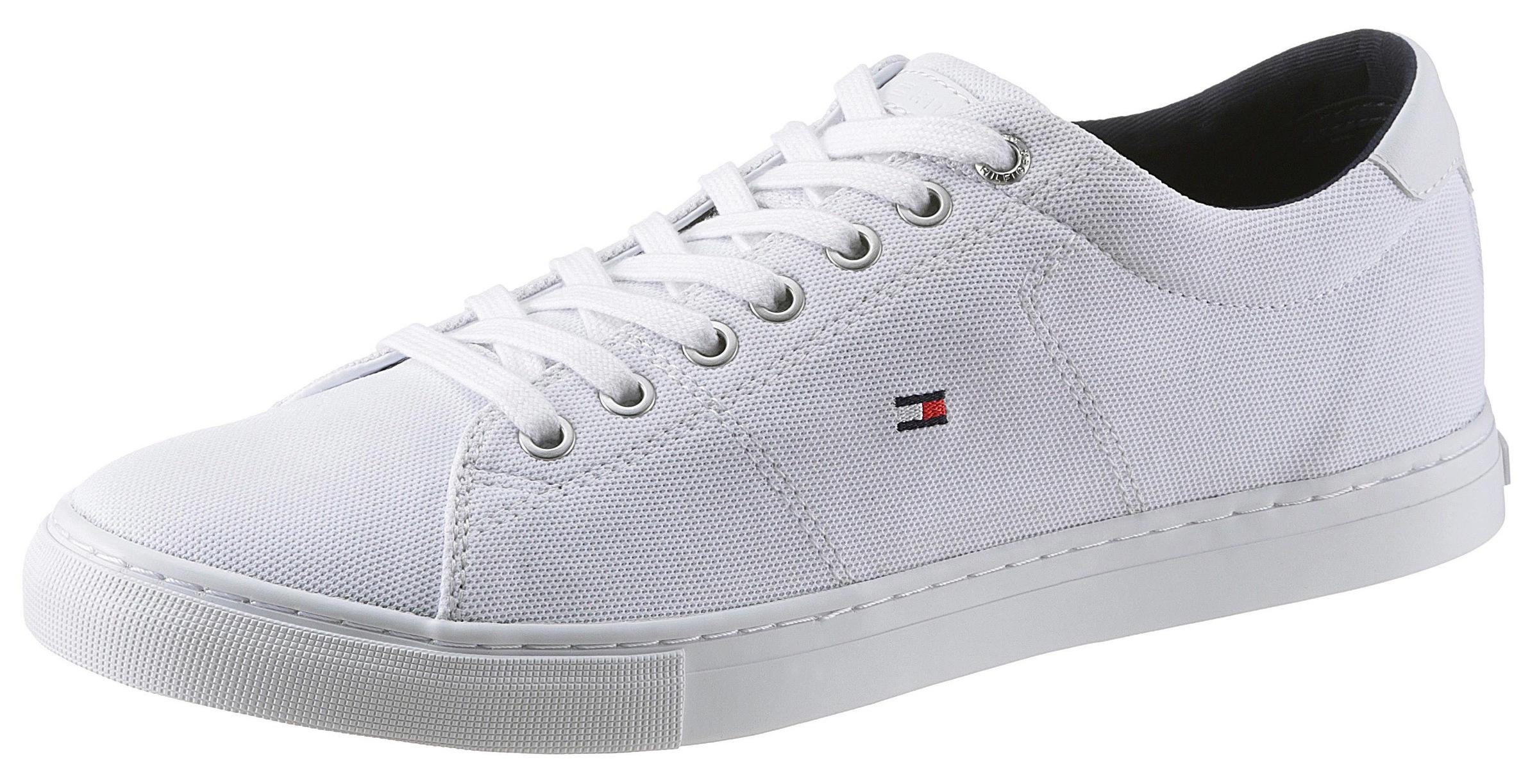 TOMMY HILFIGER Sneaker »SEASONAL TEXTILE SNEAKER«, mit heller Laufsohle