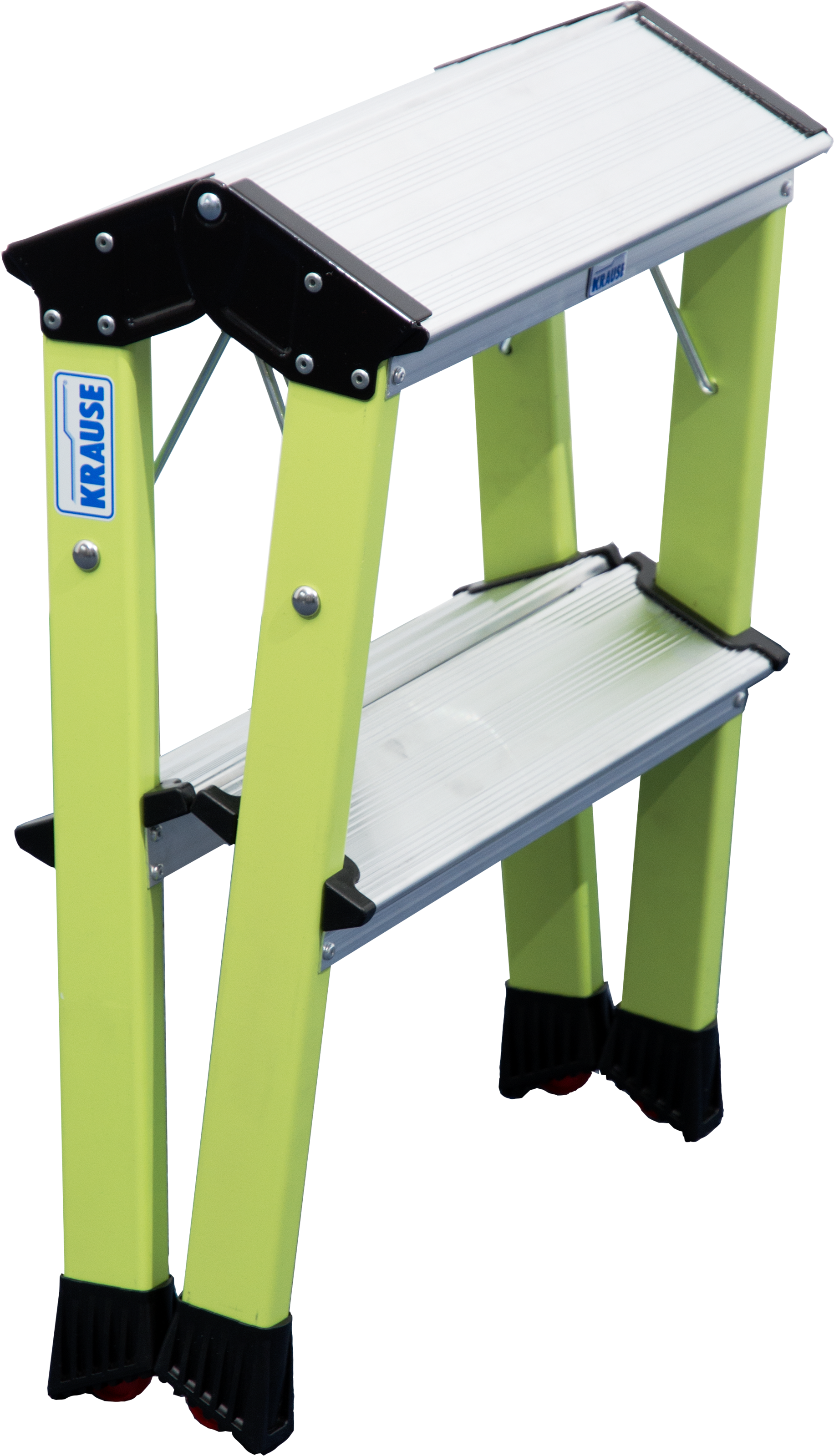 KRAUSE Klapptritt »Rolly«, 2 x 2 Stufen