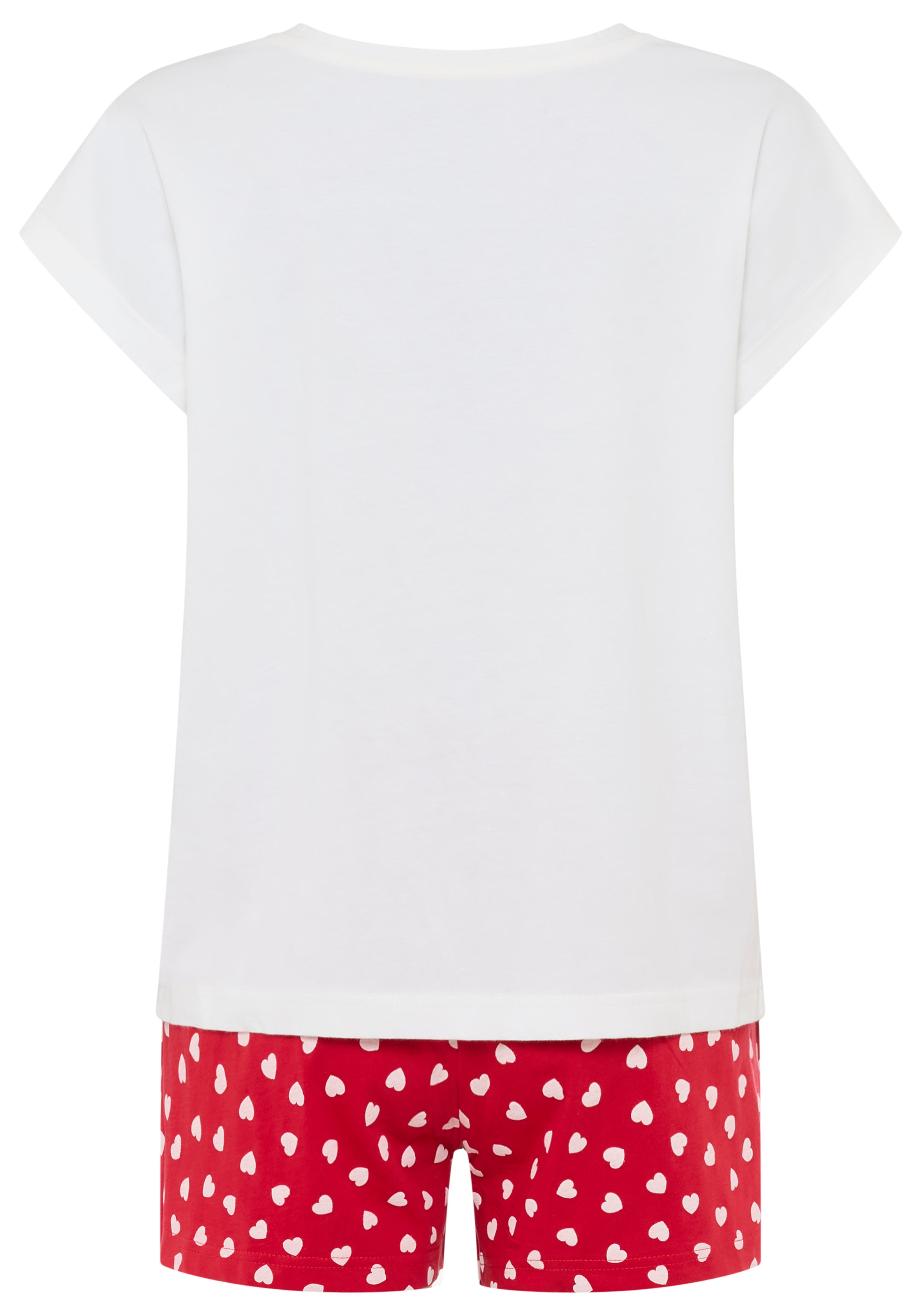 Vivance Dreams Shorty Set, 2 mit süßem Herzprint auf der Brust