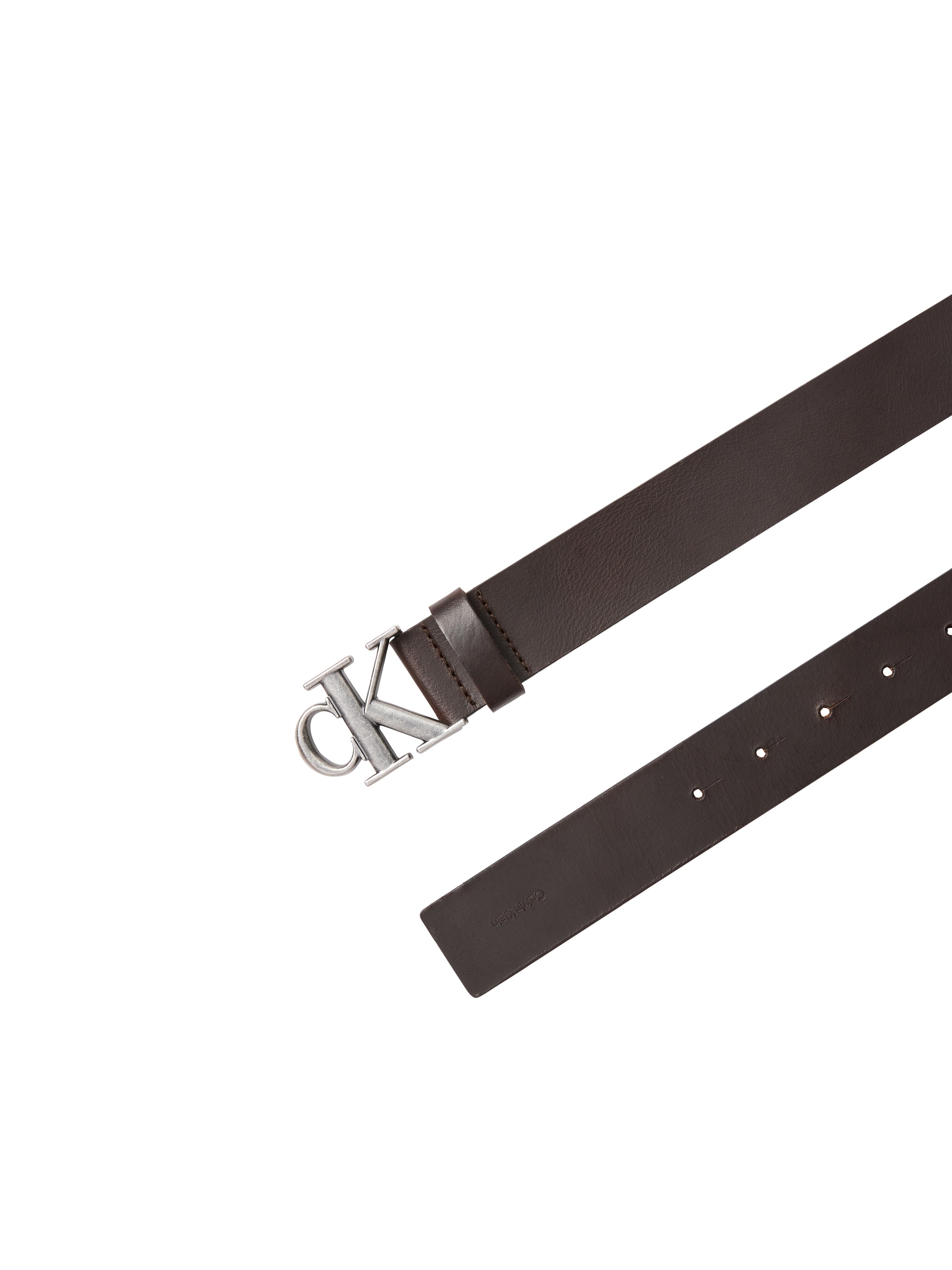 Calvin Klein Ledergürtel »CK BUCKLE SMOOTH 35MM« Größenverstellbar mit Metallschließe